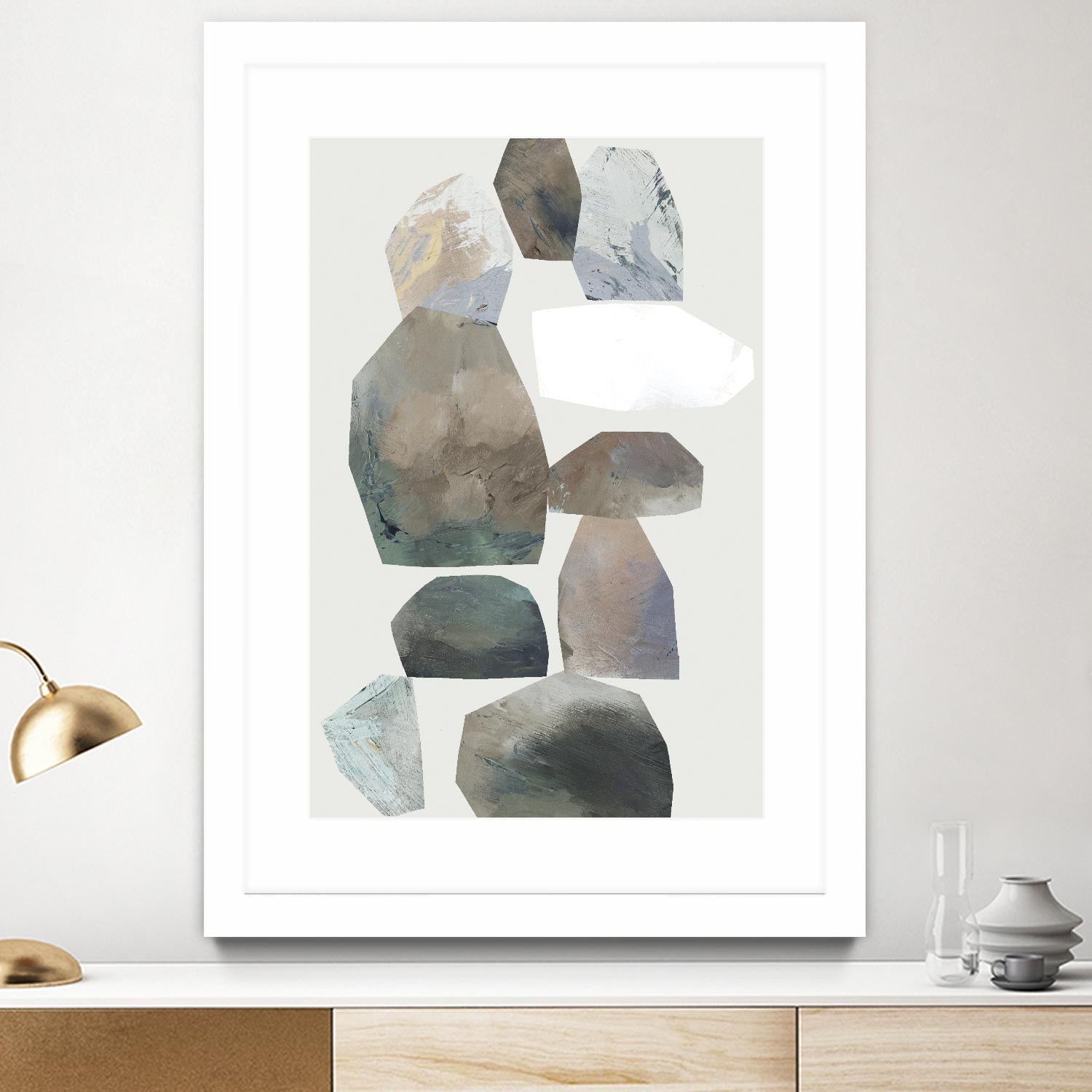 Rocking I by Edward Selkirk on GIANT ART - white abstract