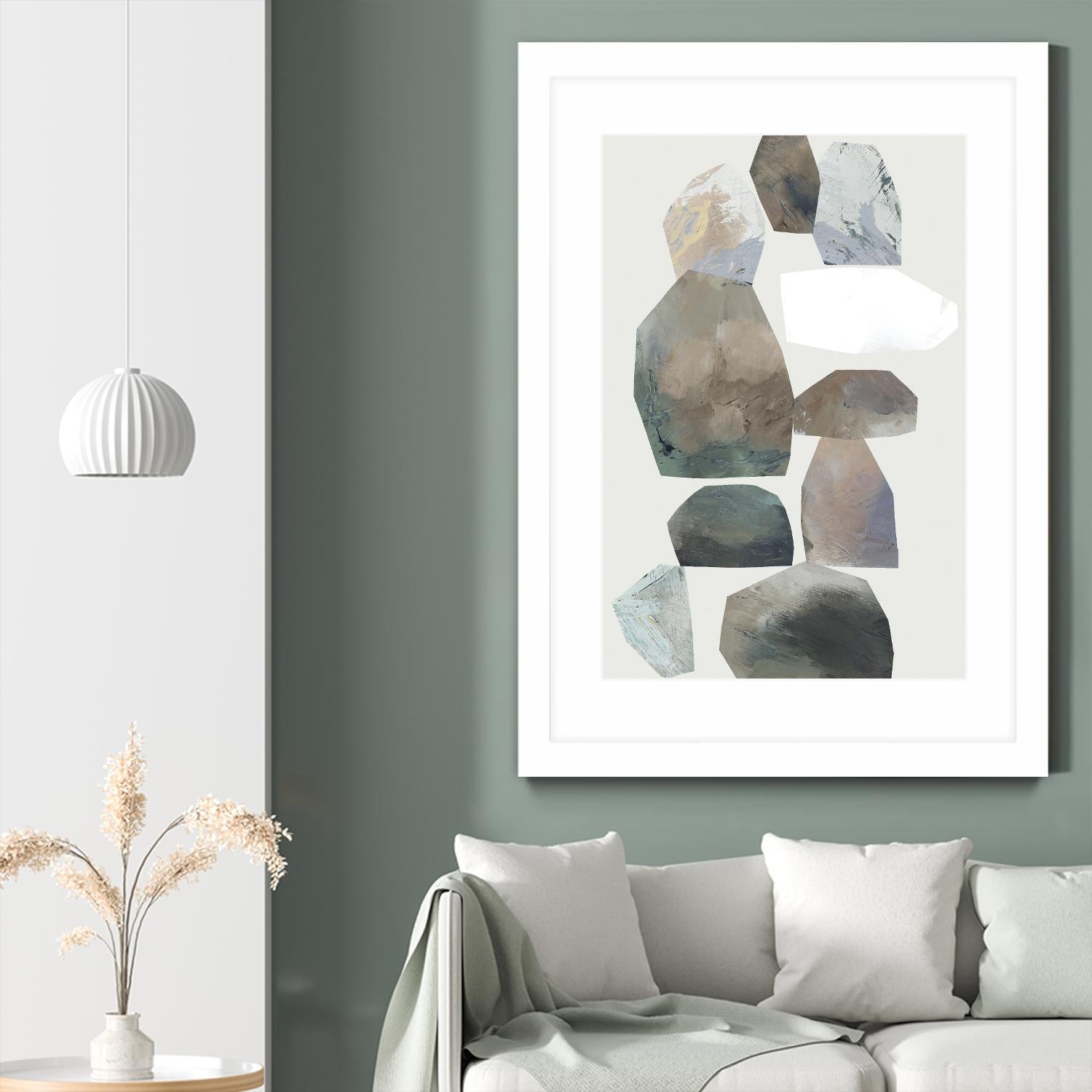 Rocking I by Edward Selkirk on GIANT ART - white abstract