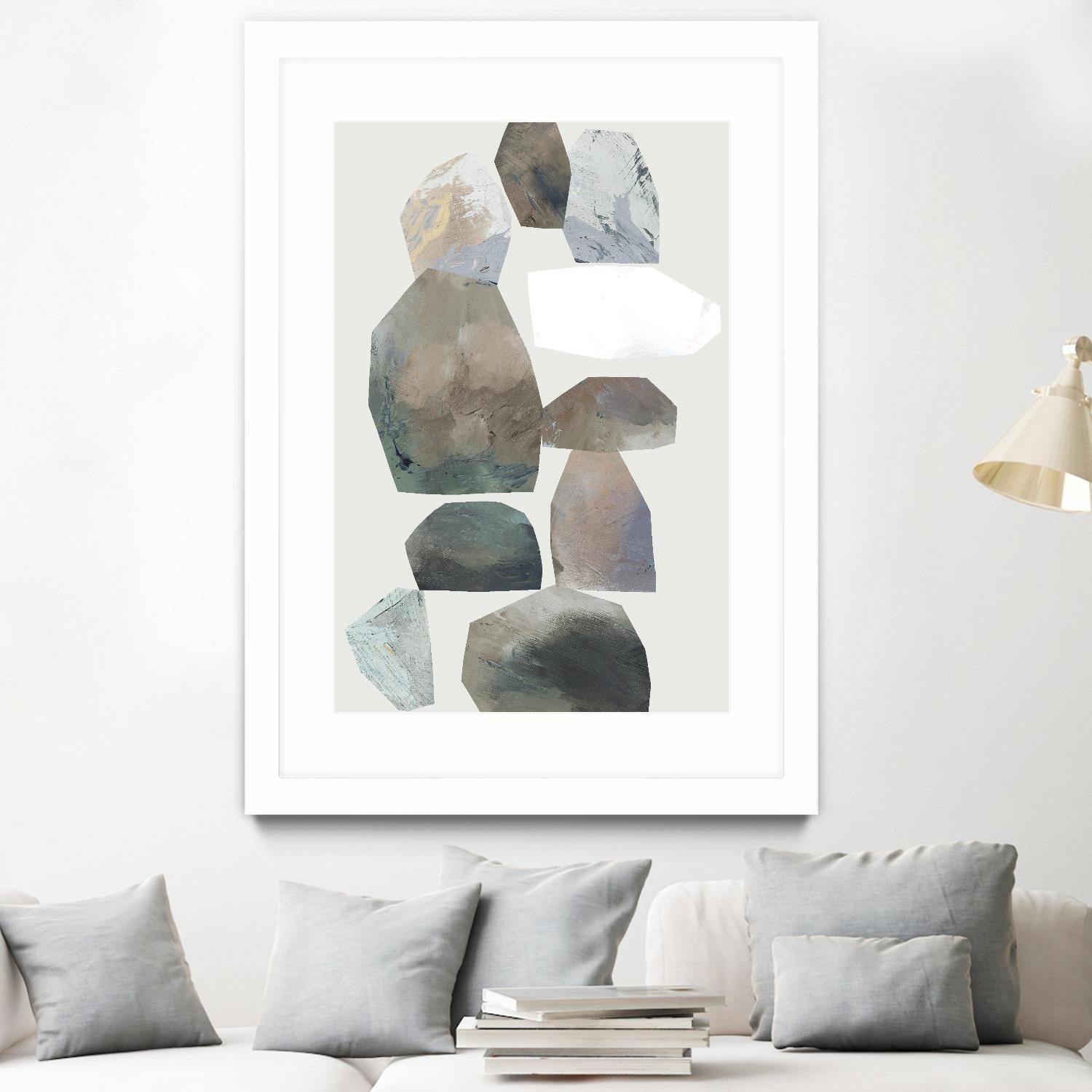 Rocking I by Edward Selkirk on GIANT ART - white abstract