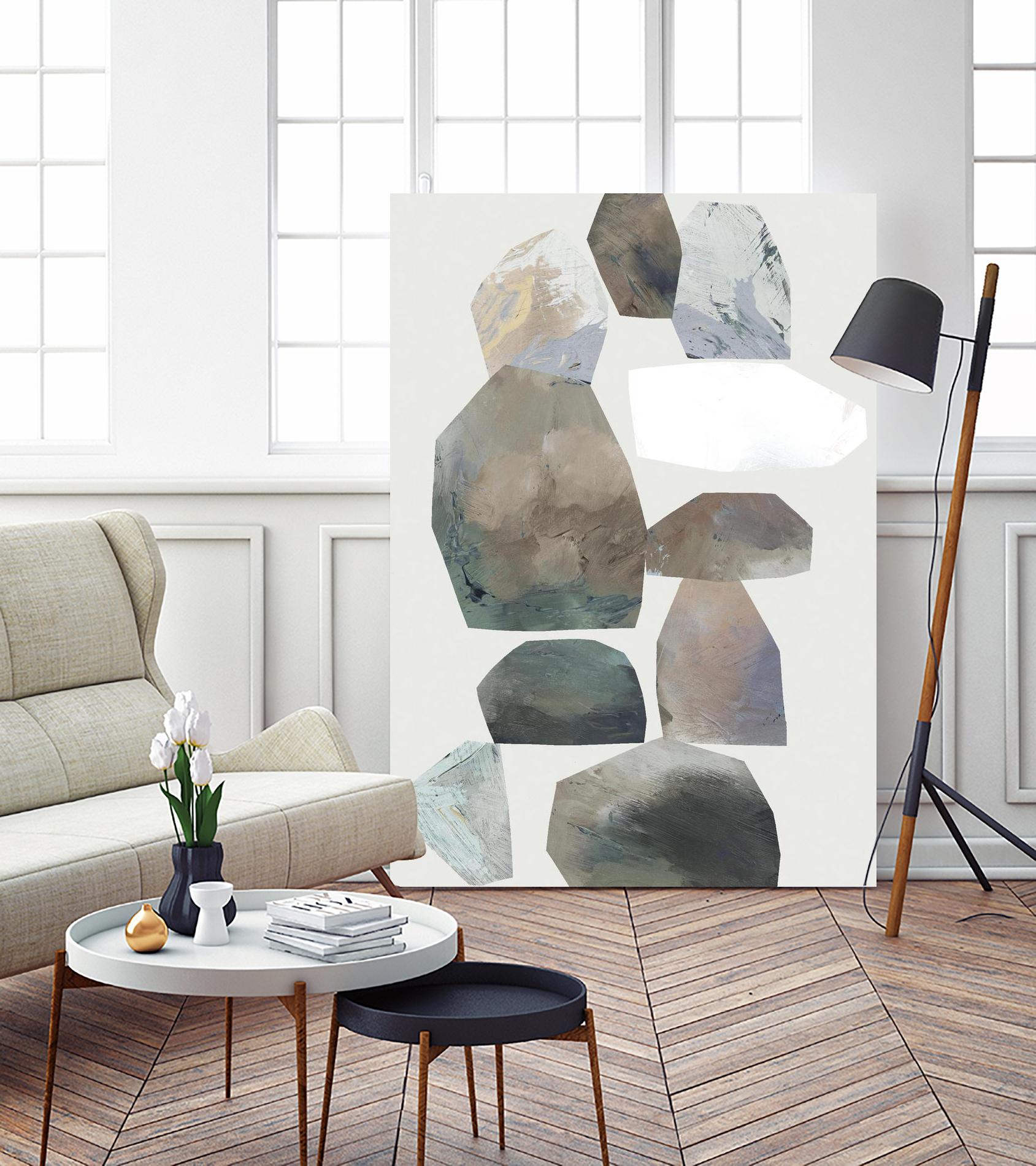 Rocking I by Edward Selkirk on GIANT ART - white abstract