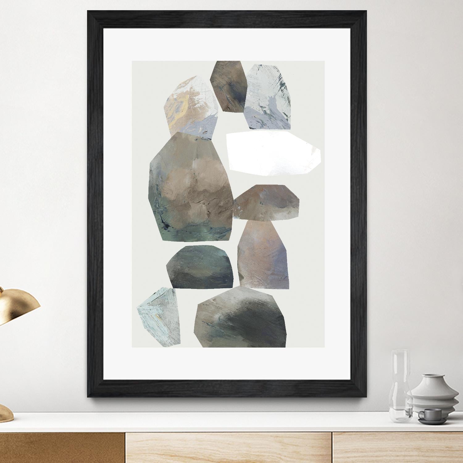 Rocking I by Edward Selkirk on GIANT ART - white abstract