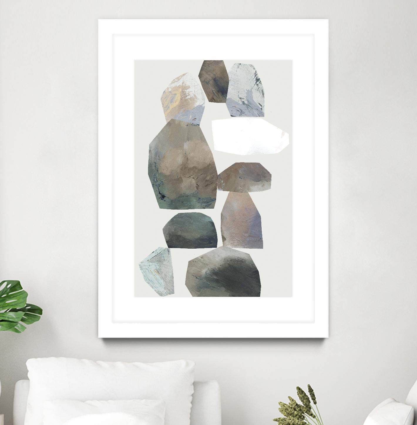 Rocking I by Edward Selkirk on GIANT ART - white abstract