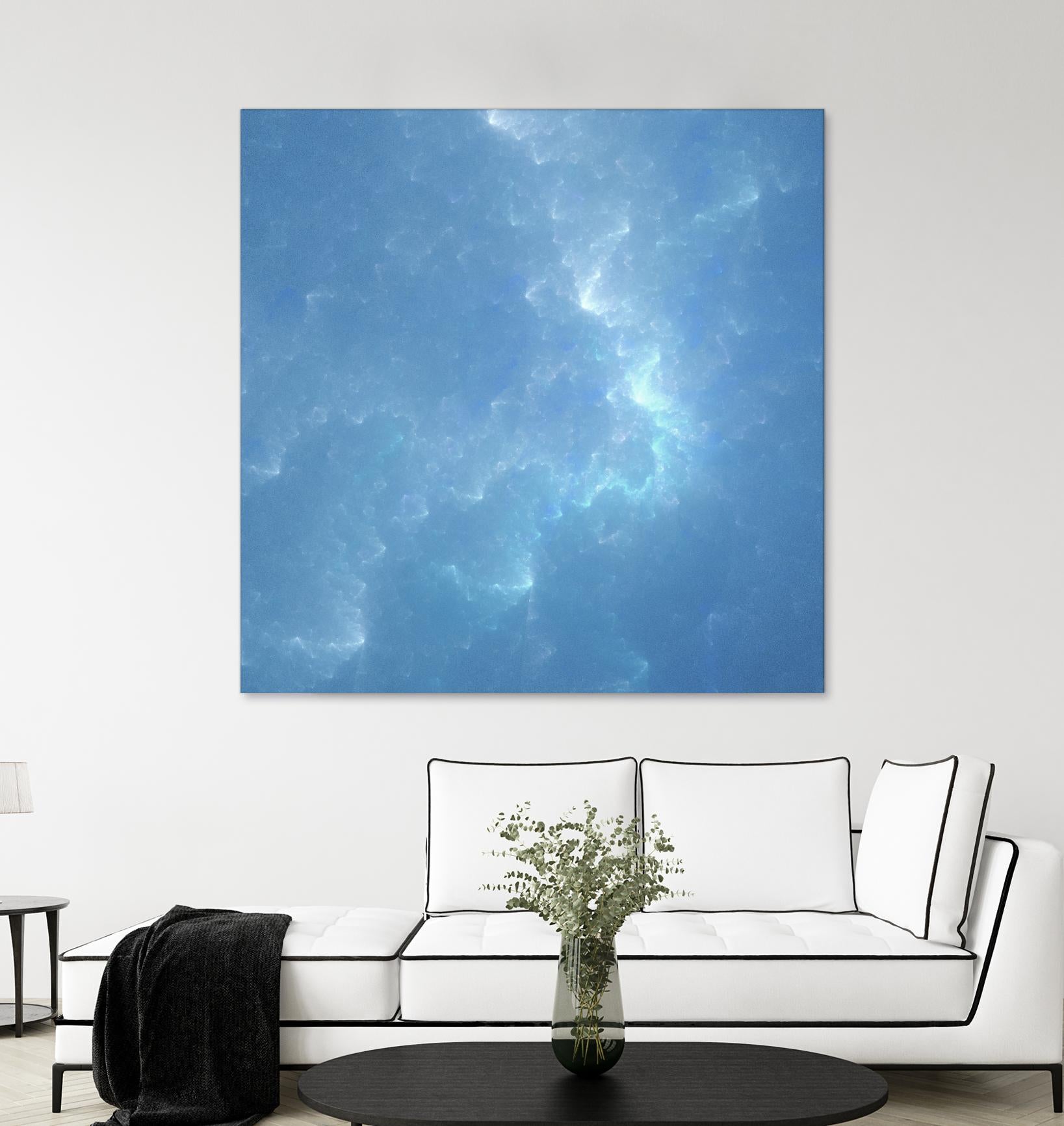 Watergleam by Shannon McCalley on GIANT ART - blue contemporary