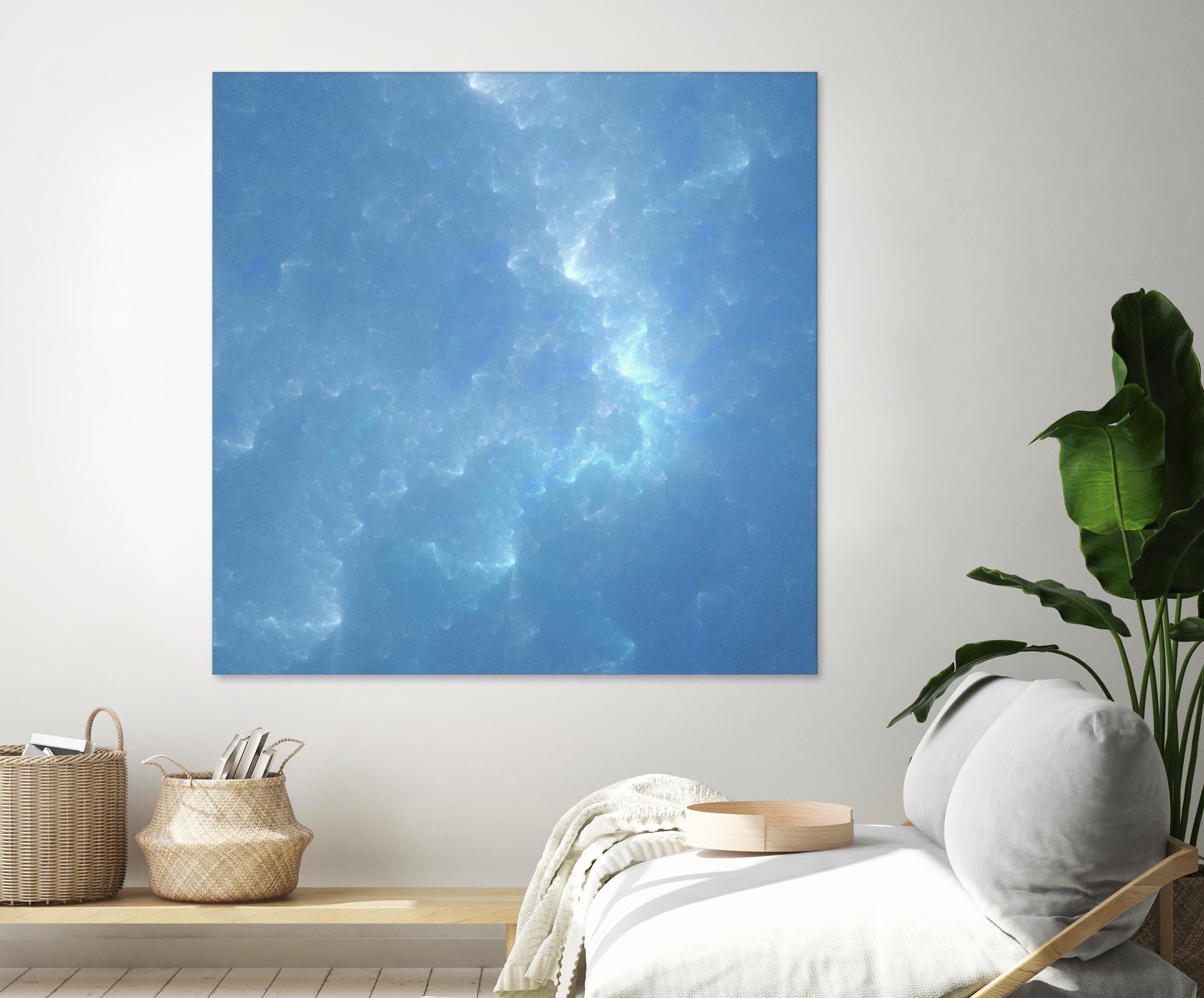 Watergleam by Shannon McCalley on GIANT ART - blue contemporary
