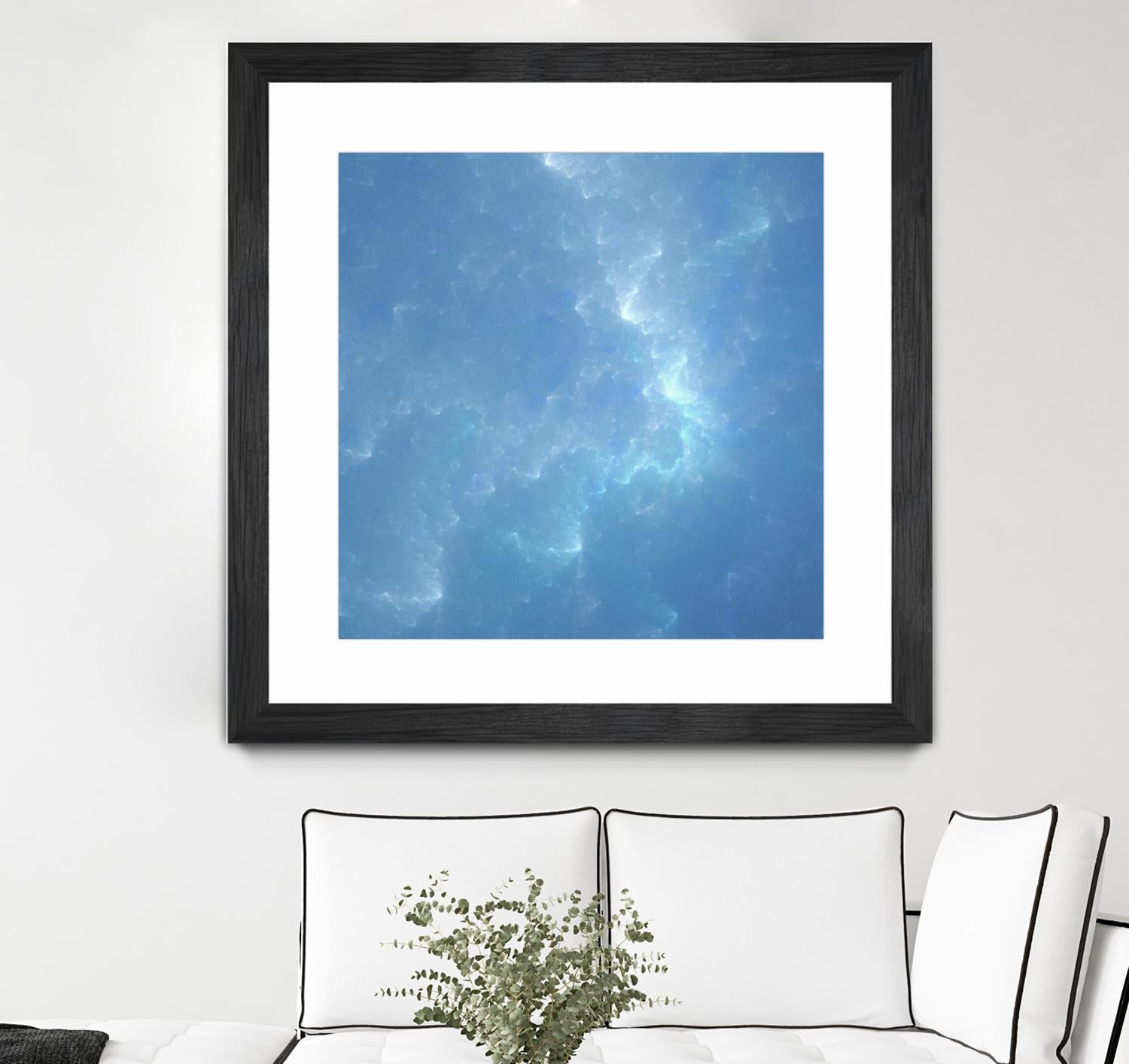 Watergleam by Shannon McCalley on GIANT ART - blue contemporary