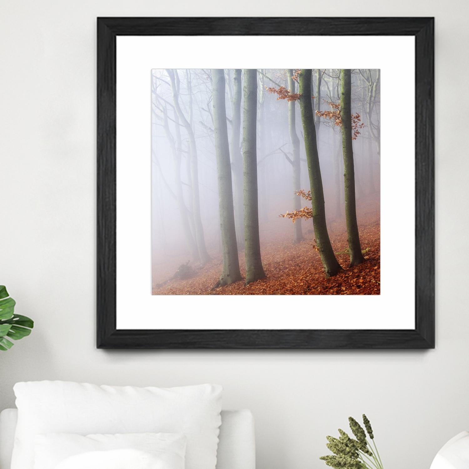 Fog by Popovsky 1X on GIANT ART - orange landscape