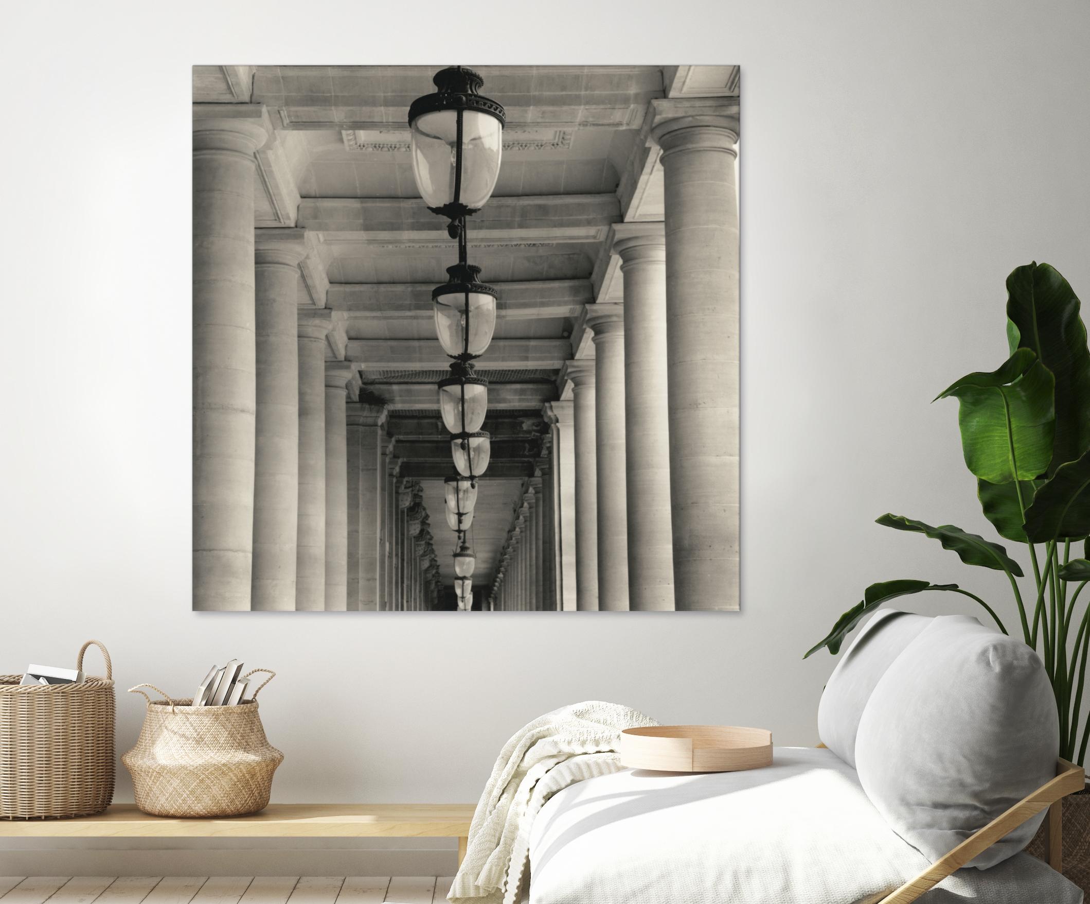 Corridor I by YK Studio on GIANT ART - black architectural perspective