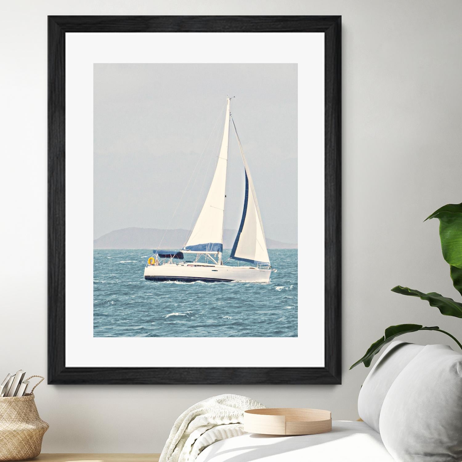 Sailing The Ocean by Kathy Mansfield on GIANT ART - coastal