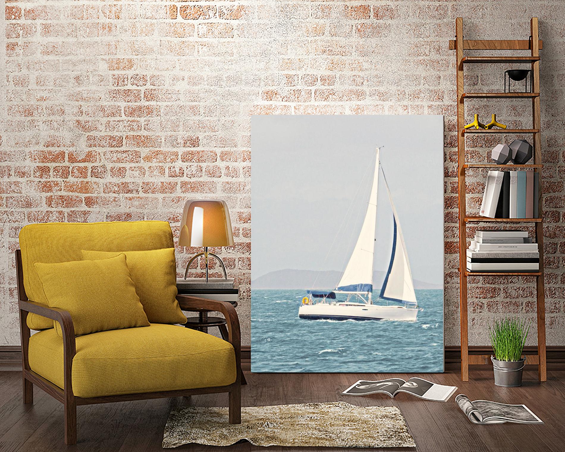 Sailing The Ocean by Kathy Mansfield on GIANT ART - coastal