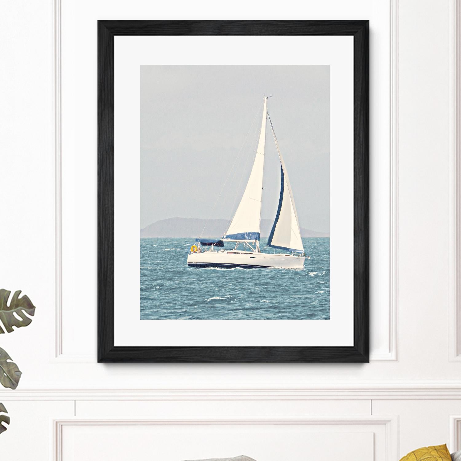 Sailing The Ocean by Kathy Mansfield on GIANT ART - coastal