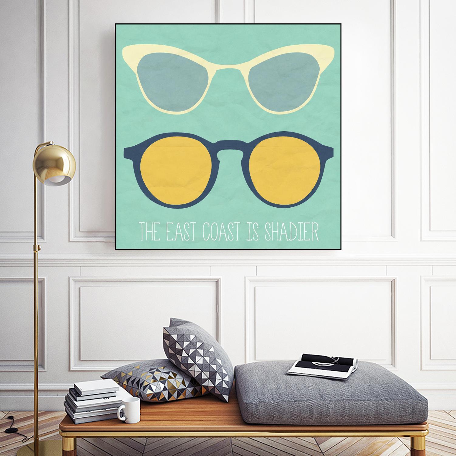 East Coast by SD Graphics Studio on GIANT ART - travel typography