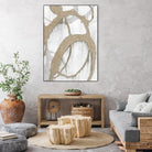 Gold Sparkle Strokes II by Megan Morris on GIANT ART - abstract