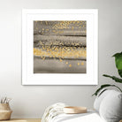 Gold Winds Square III by Lanie Loreth on GIANT ART - abstract