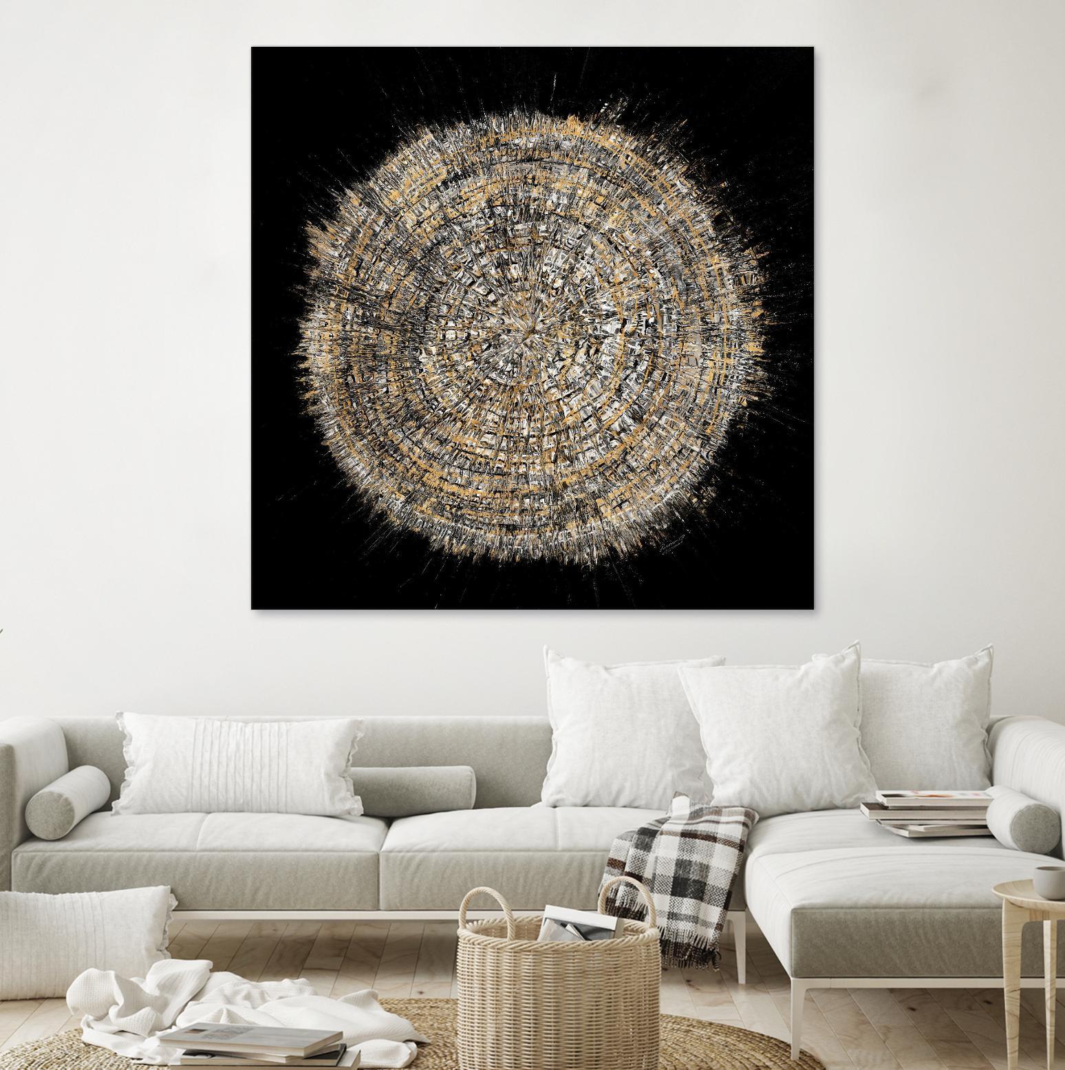 Mysterious Tree Rings by Roberto Gonzalez on GIANT ART - decorative
