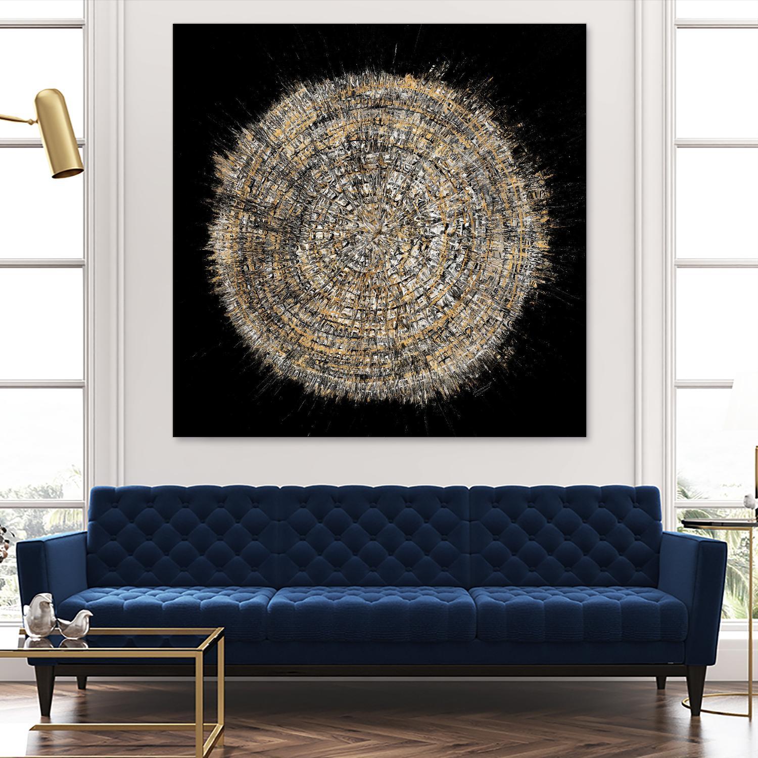 Mysterious Tree Rings by Roberto Gonzalez on GIANT ART - decorative