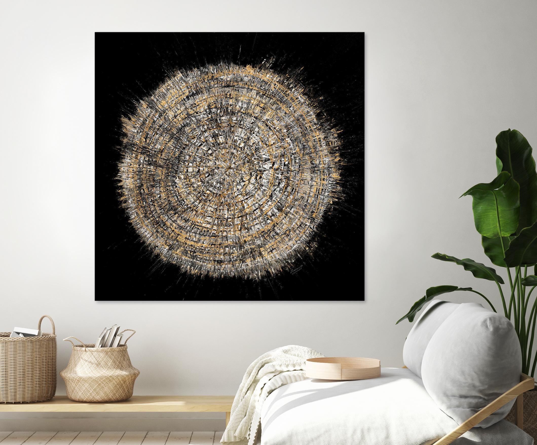 Mysterious Tree Rings by Roberto Gonzalez on GIANT ART - decorative