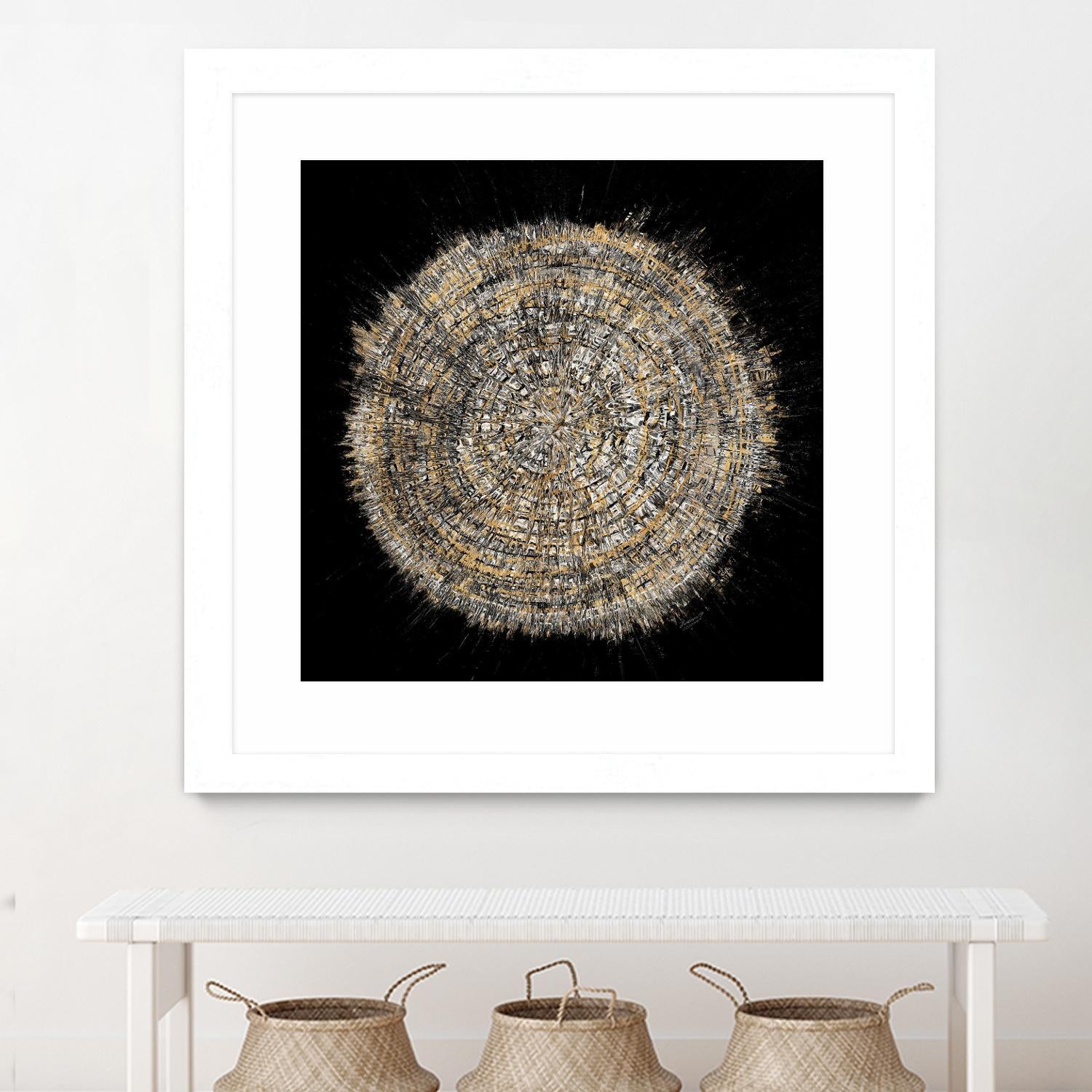 Mysterious Tree Rings by Roberto Gonzalez on GIANT ART - decorative
