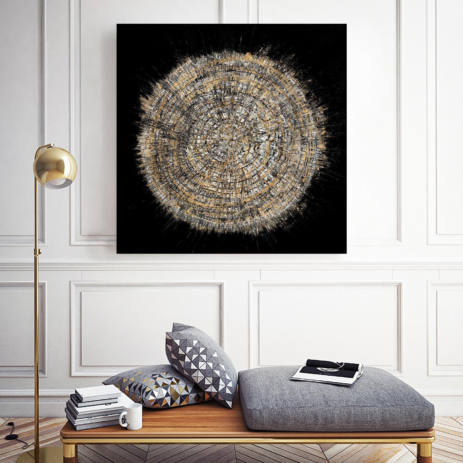 Mysterious Tree Rings by Roberto Gonzalez on GIANT ART - decorative