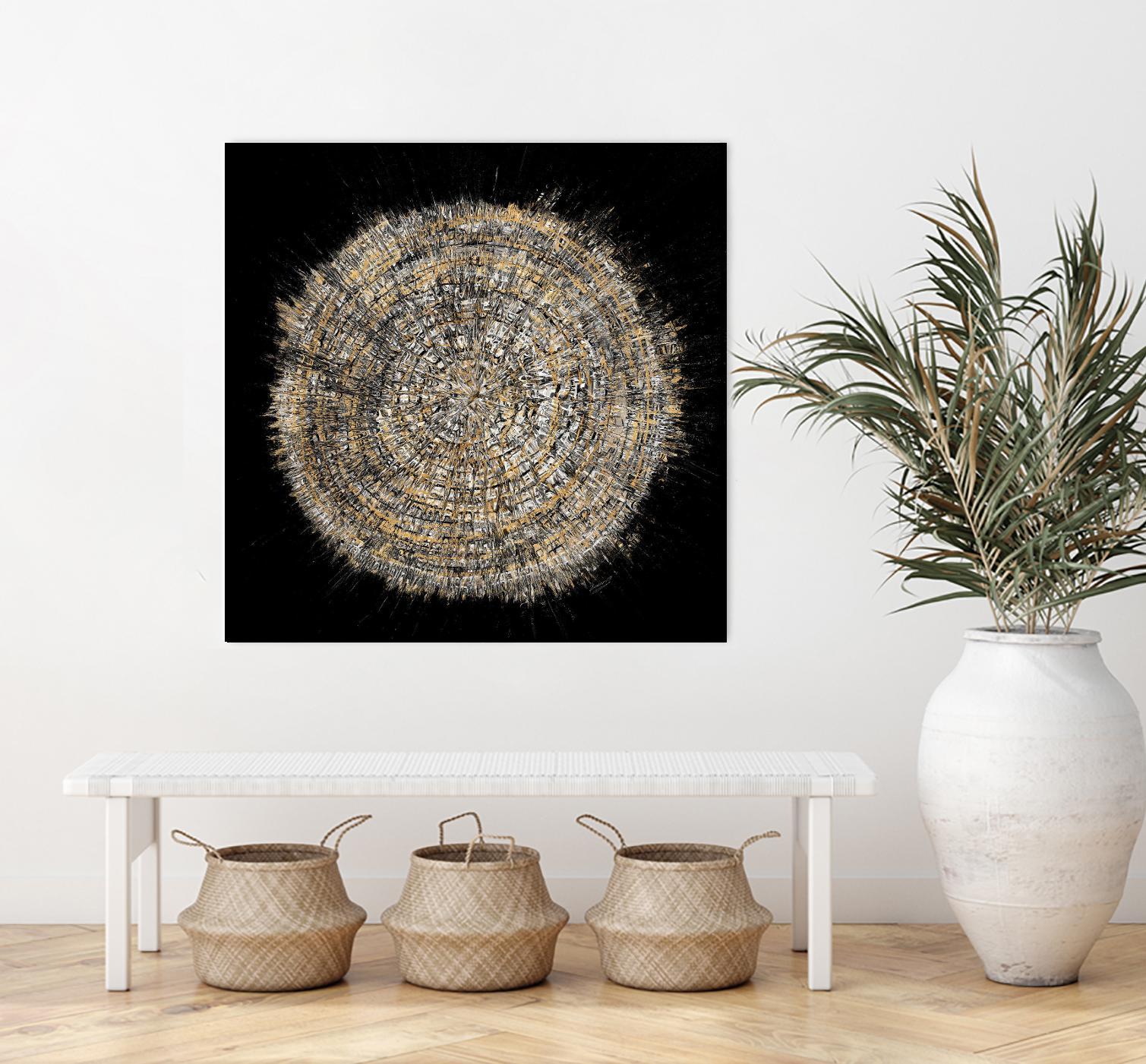 Mysterious Tree Rings by Roberto Gonzalez on GIANT ART - decorative