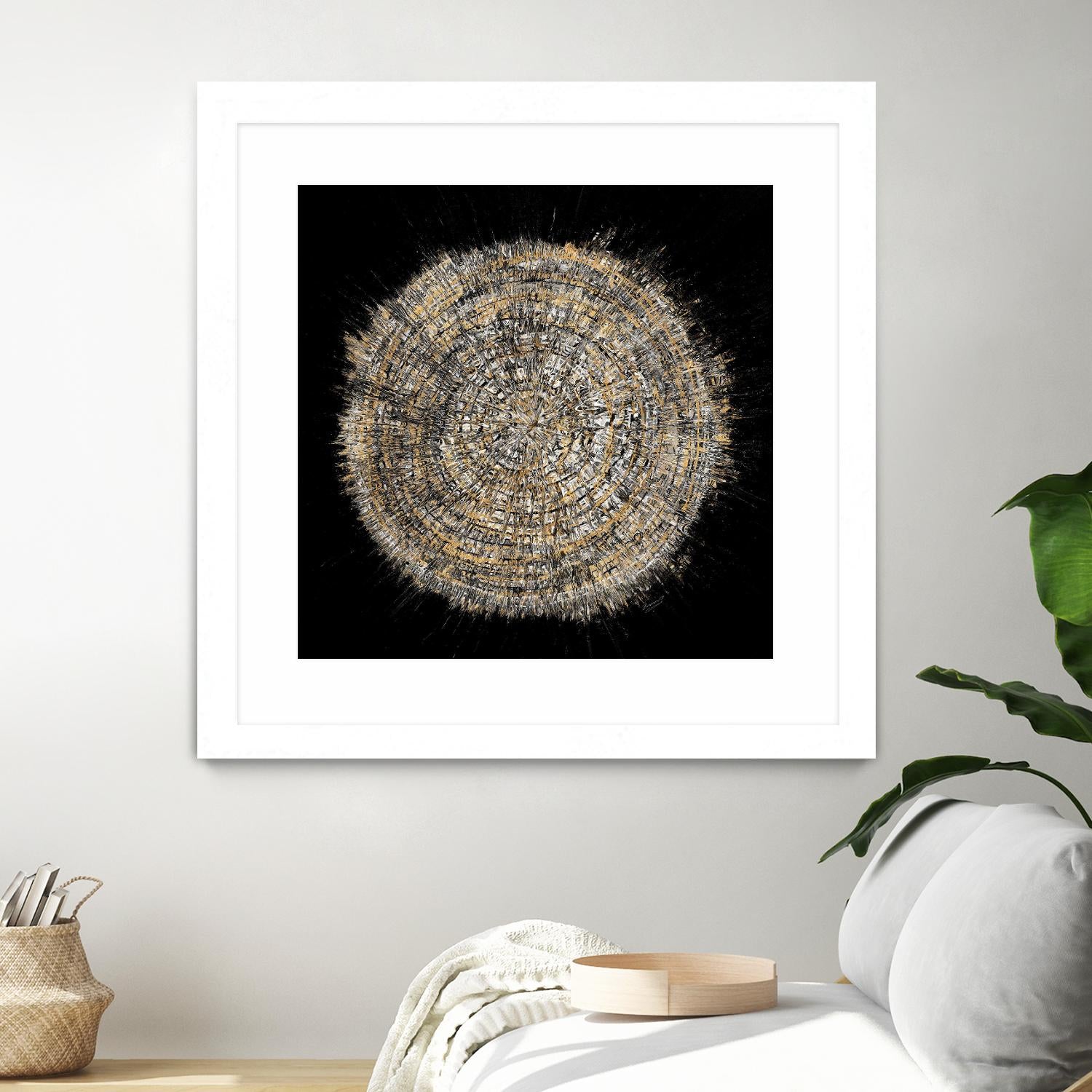 Mysterious Tree Rings by Roberto Gonzalez on GIANT ART - decorative