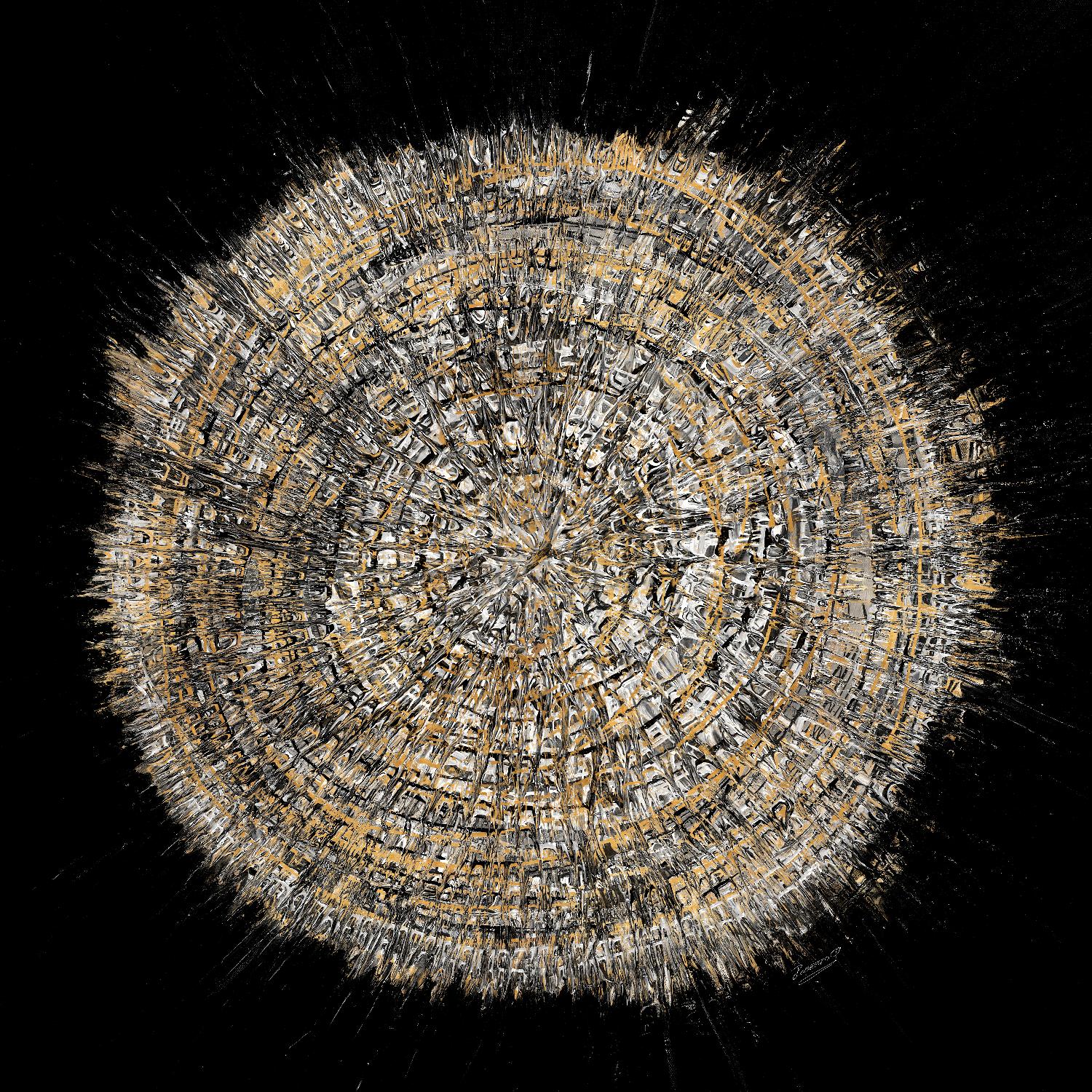 Mysterious Tree Rings by Roberto Gonzalez on GIANT ART - decorative