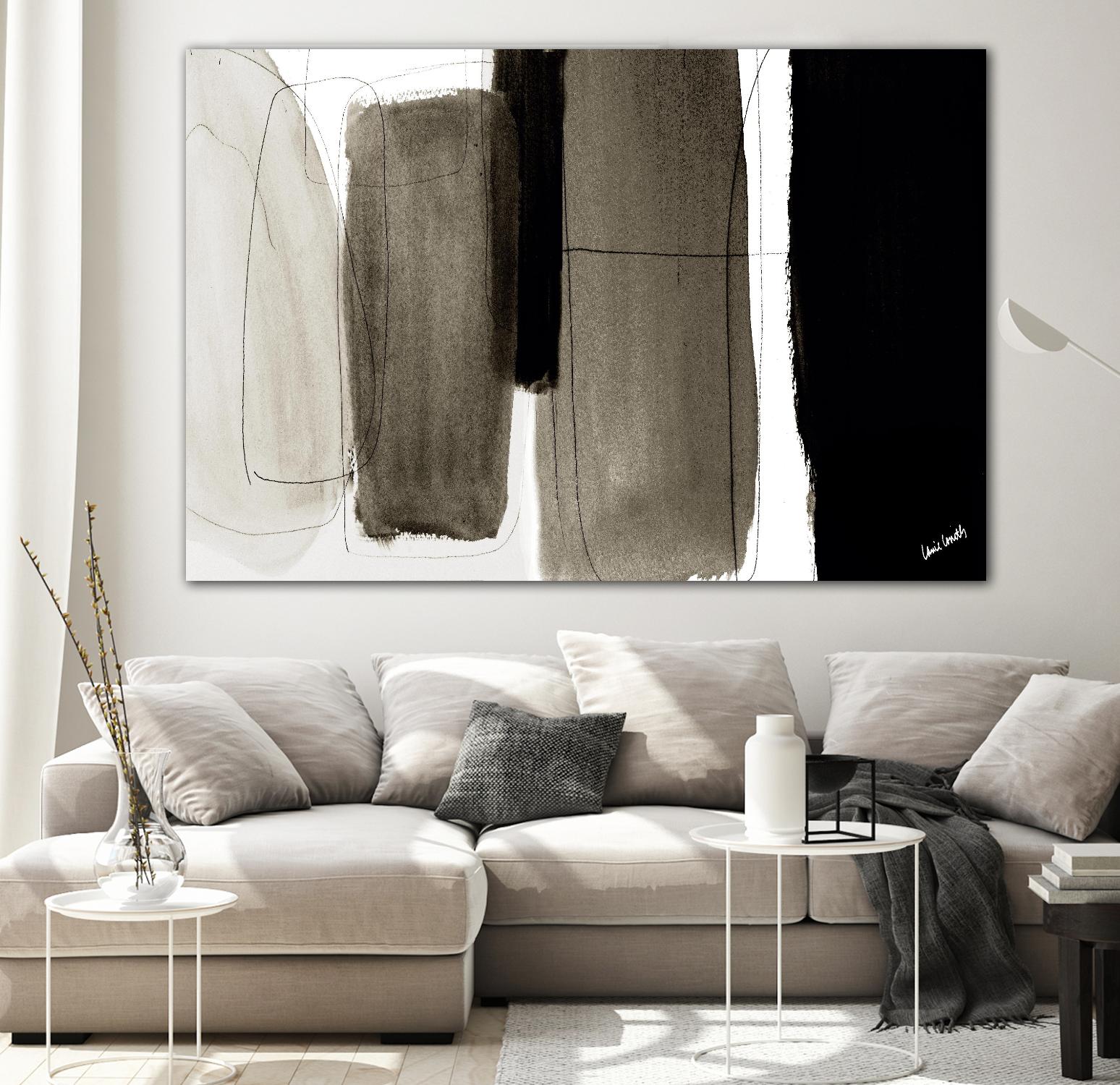 Dark Veil Abstract by Lanie Loreth on GIANT ART - abstract