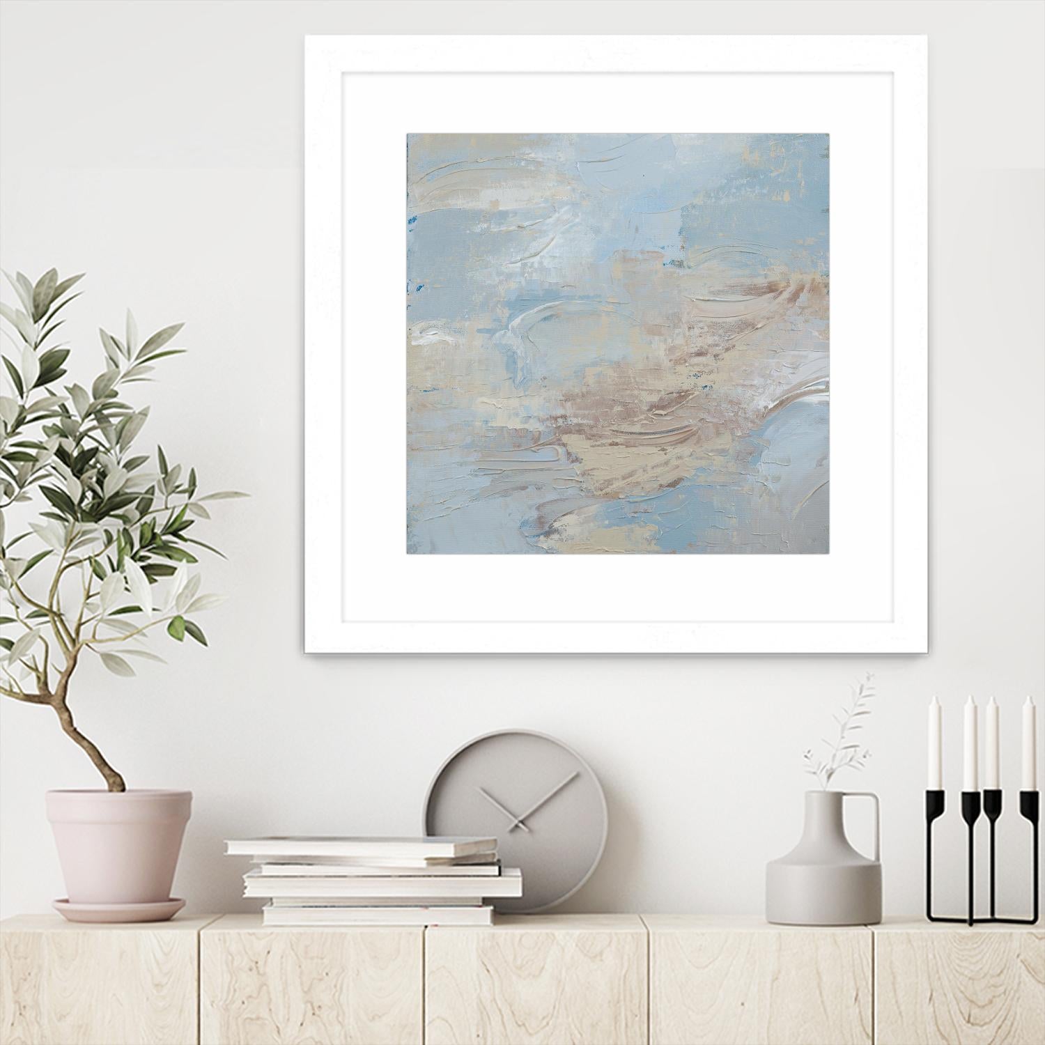 Seaside Mist by Lanie Loreth on GIANT ART - abstract