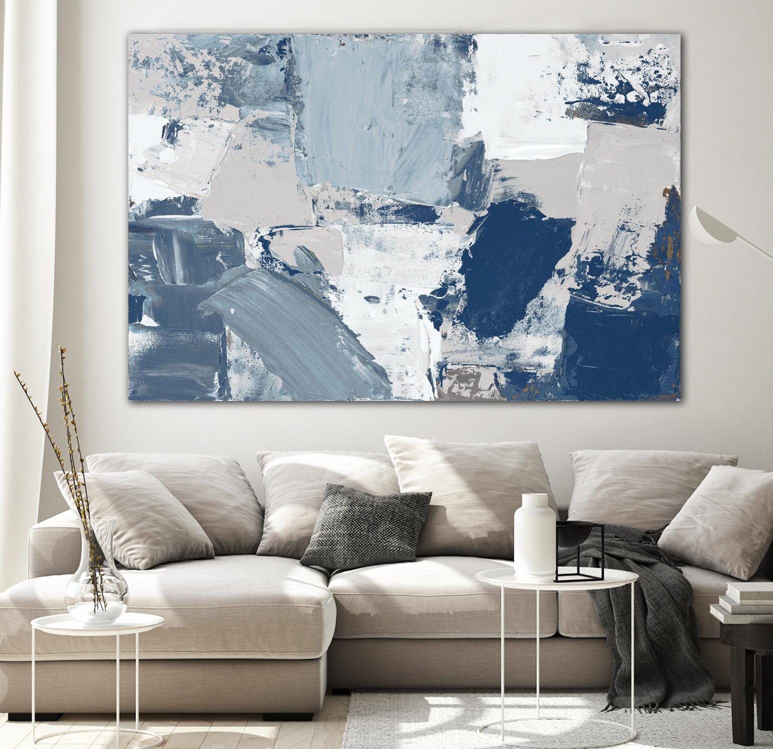 Blue Combo by Lanie Loreth on GIANT ART - abstract