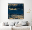 Sea Of Blue And Gold by Lanie Loreth on GIANT ART - abstract