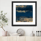 Sea Of Blue And Gold by Lanie Loreth on GIANT ART - abstract