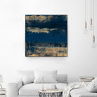 Sea Of Blue And Gold by Lanie Loreth on GIANT ART - abstract