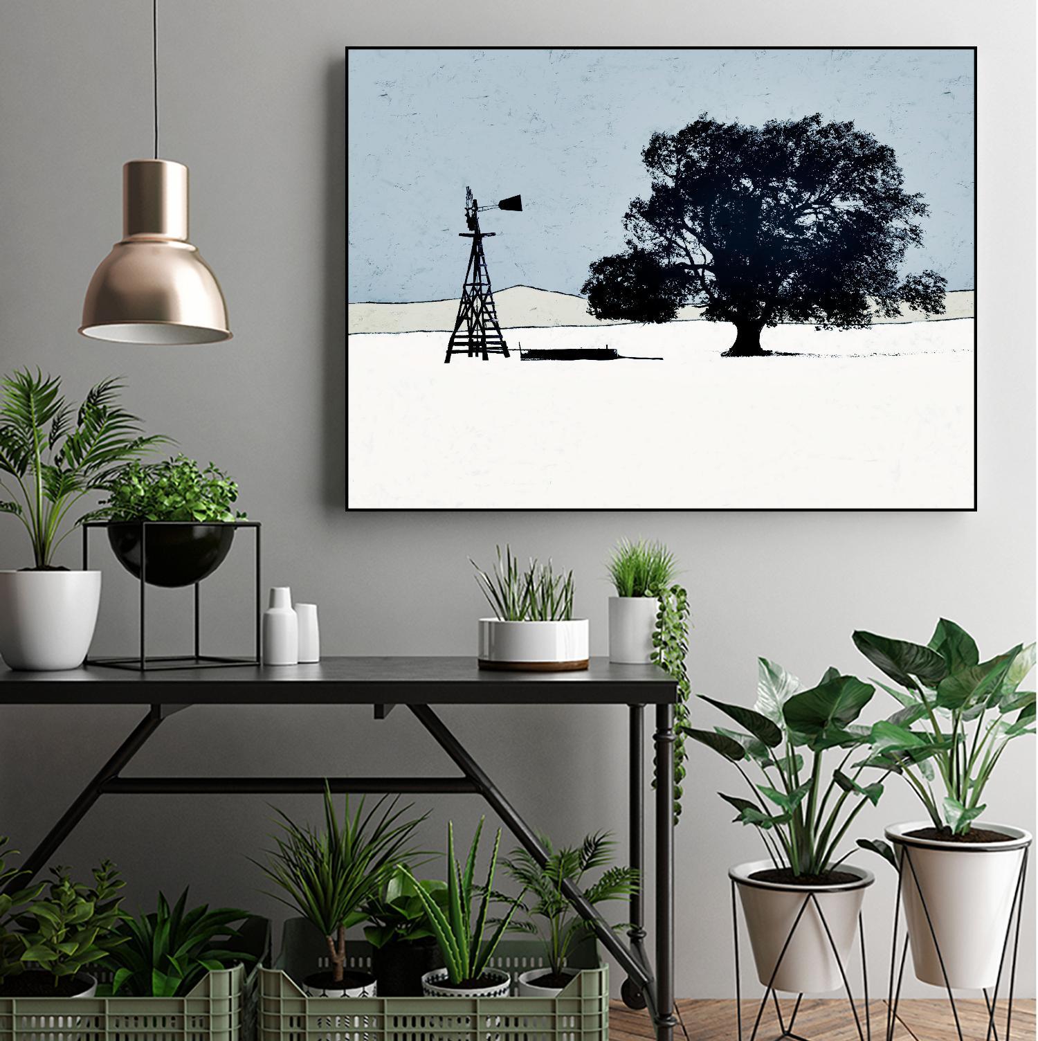 Keeping Company by Ynon Mabat on GIANT ART - farm