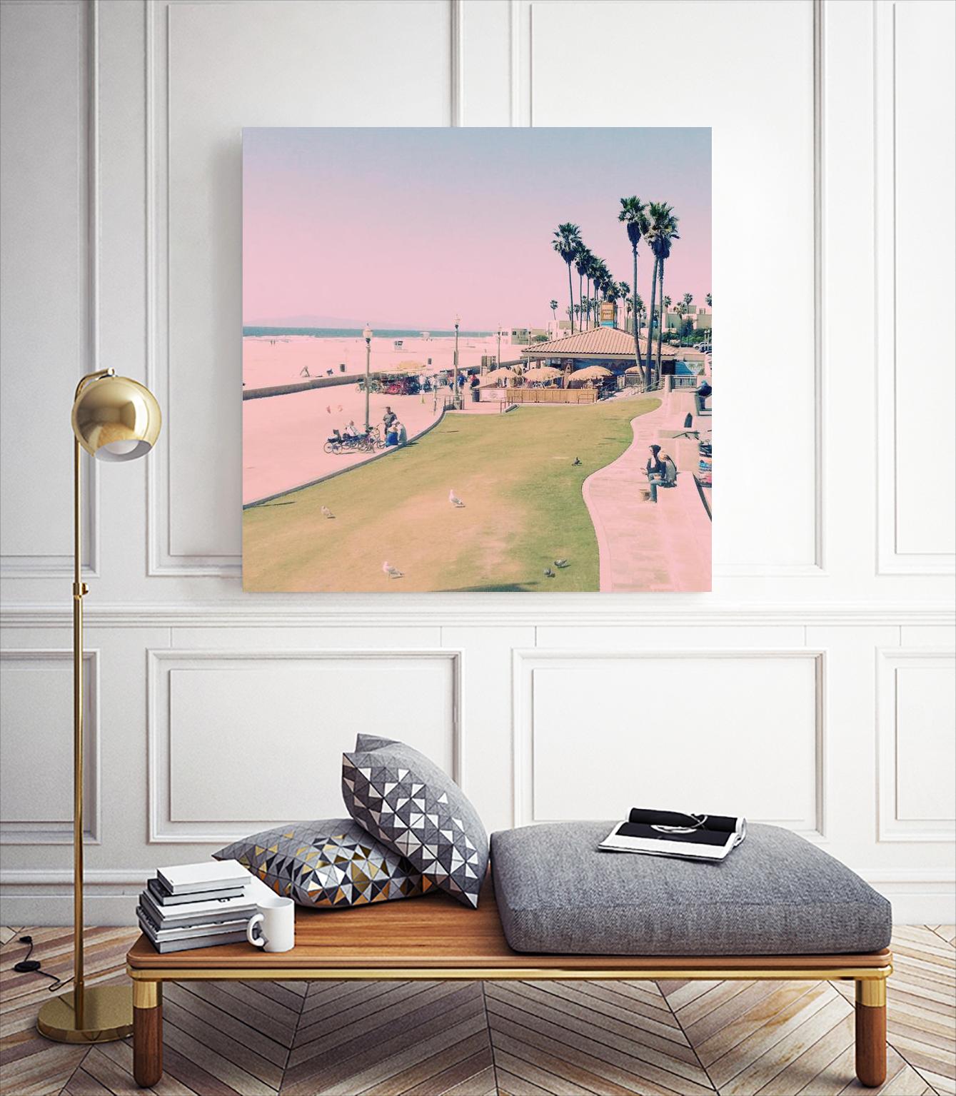 Summer Days by Lauren Schoepfer on GIANT ART - coastal