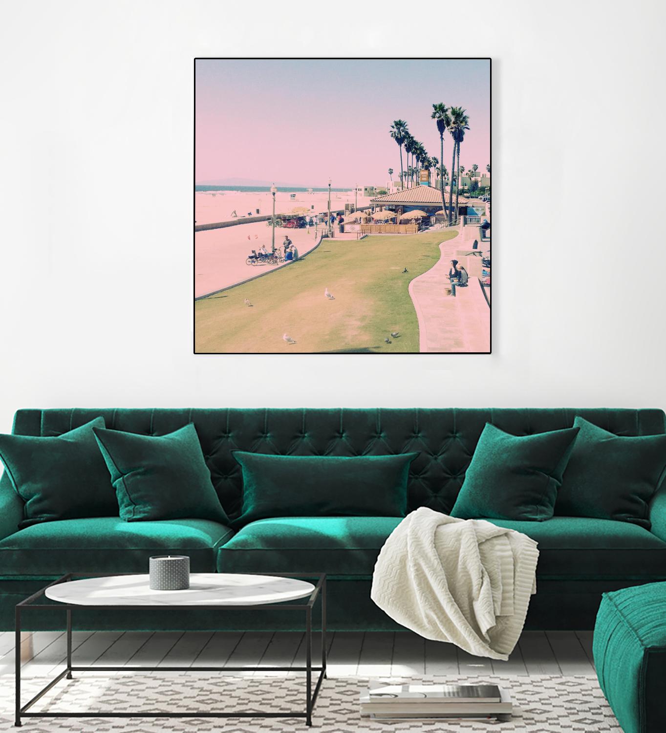 Summer Days by Lauren Schoepfer on GIANT ART - coastal