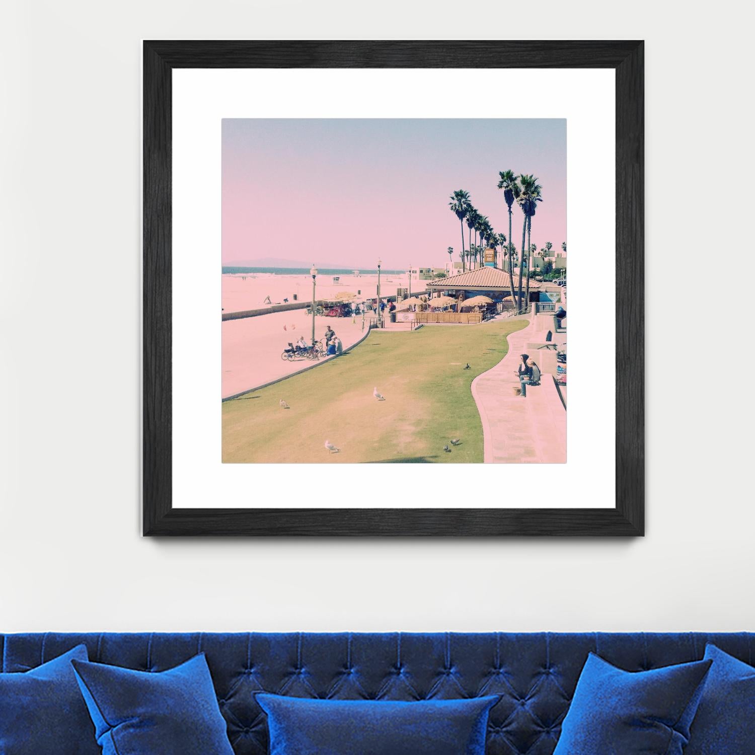 Summer Days by Lauren Schoepfer on GIANT ART - coastal
