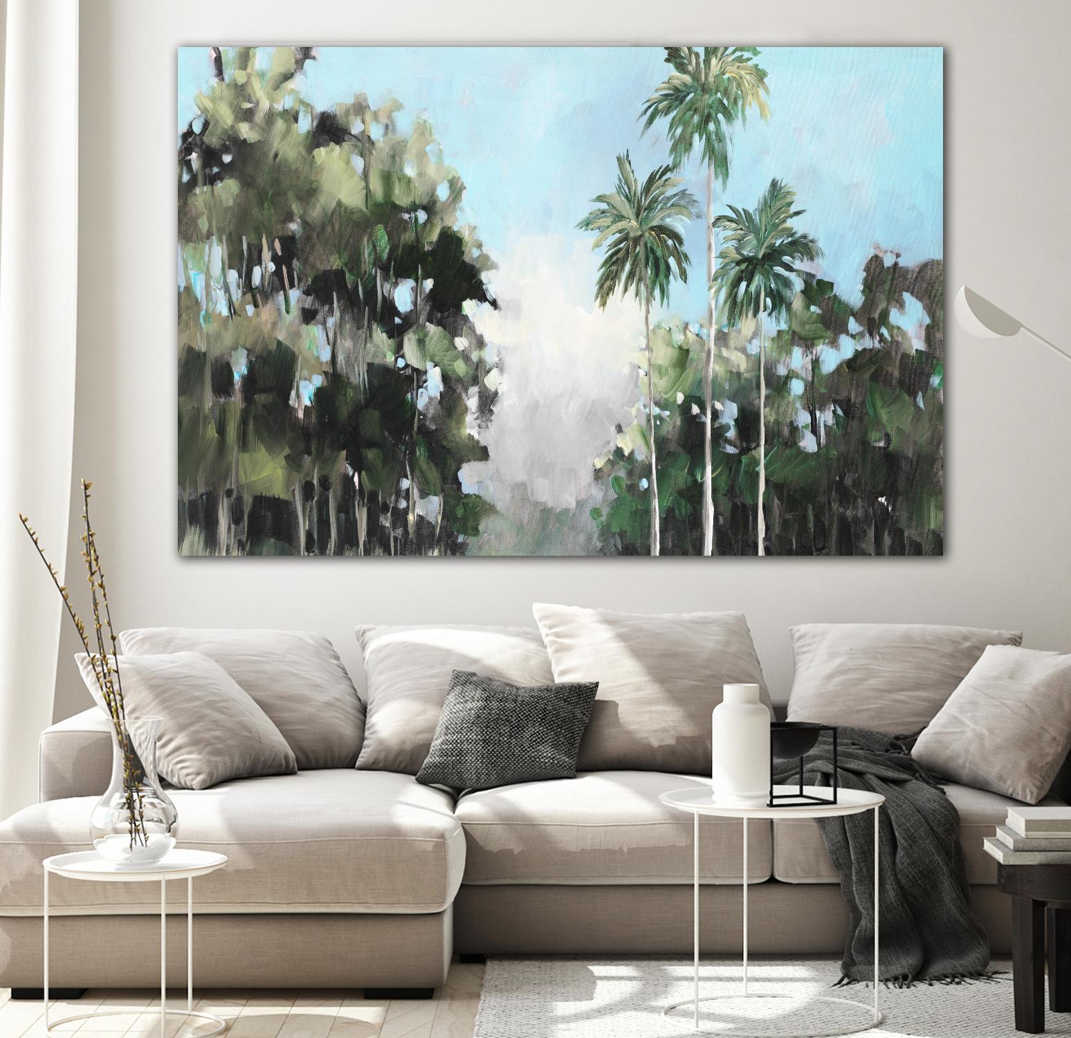 Palms On The Coast by Jane Slivka on GIANT ART - palms coastal
