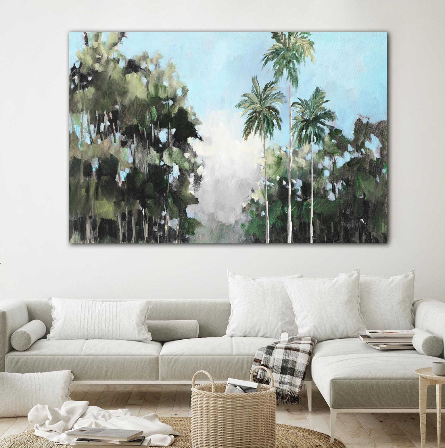 Palms On The Coast by Jane Slivka on GIANT ART - palms coastal