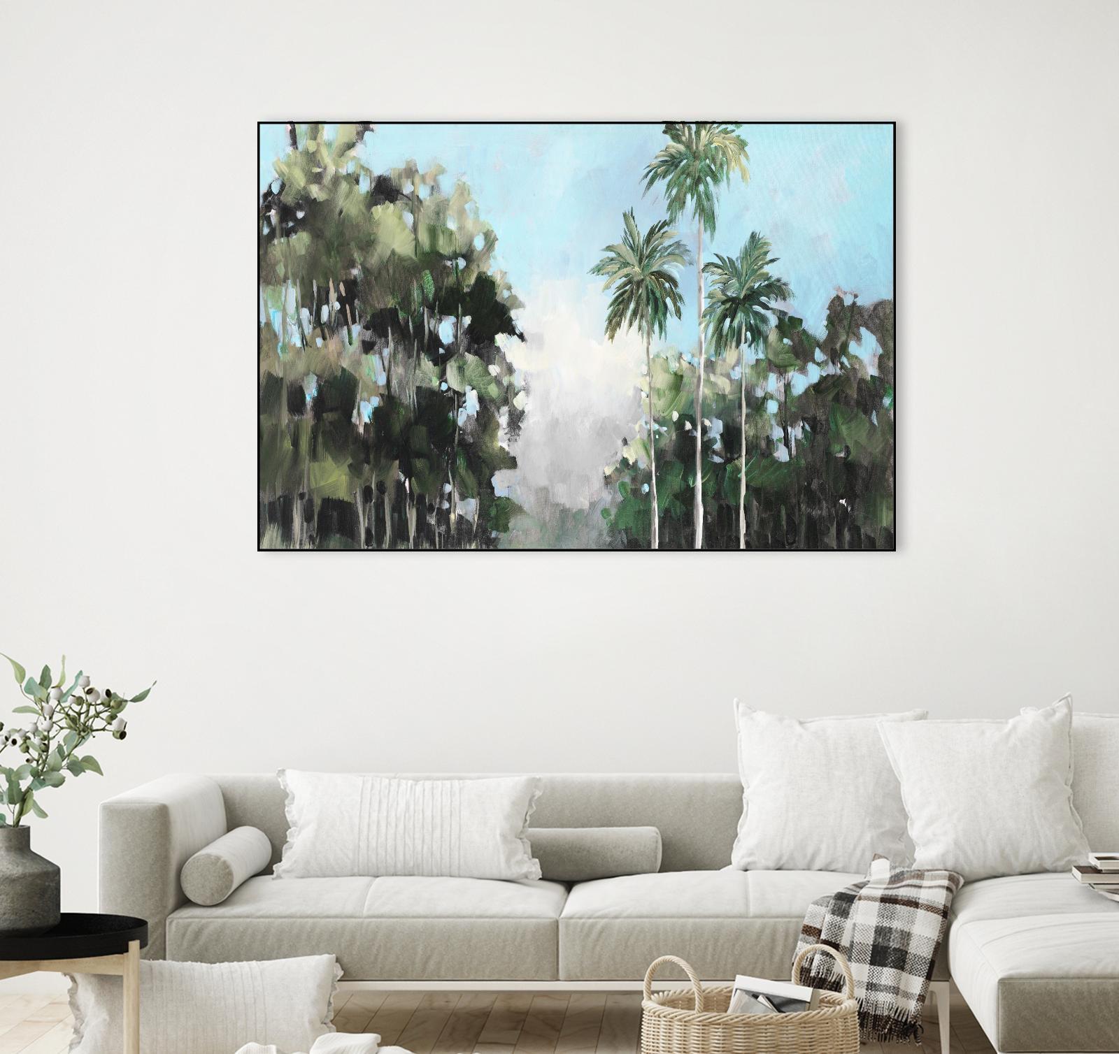 Palms On The Coast by Jane Slivka on GIANT ART - palms coastal