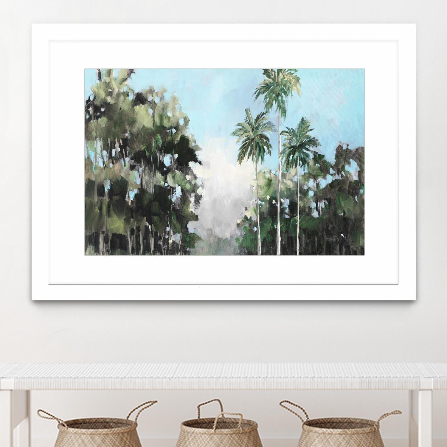 Palms On The Coast by Jane Slivka on GIANT ART - palms coastal