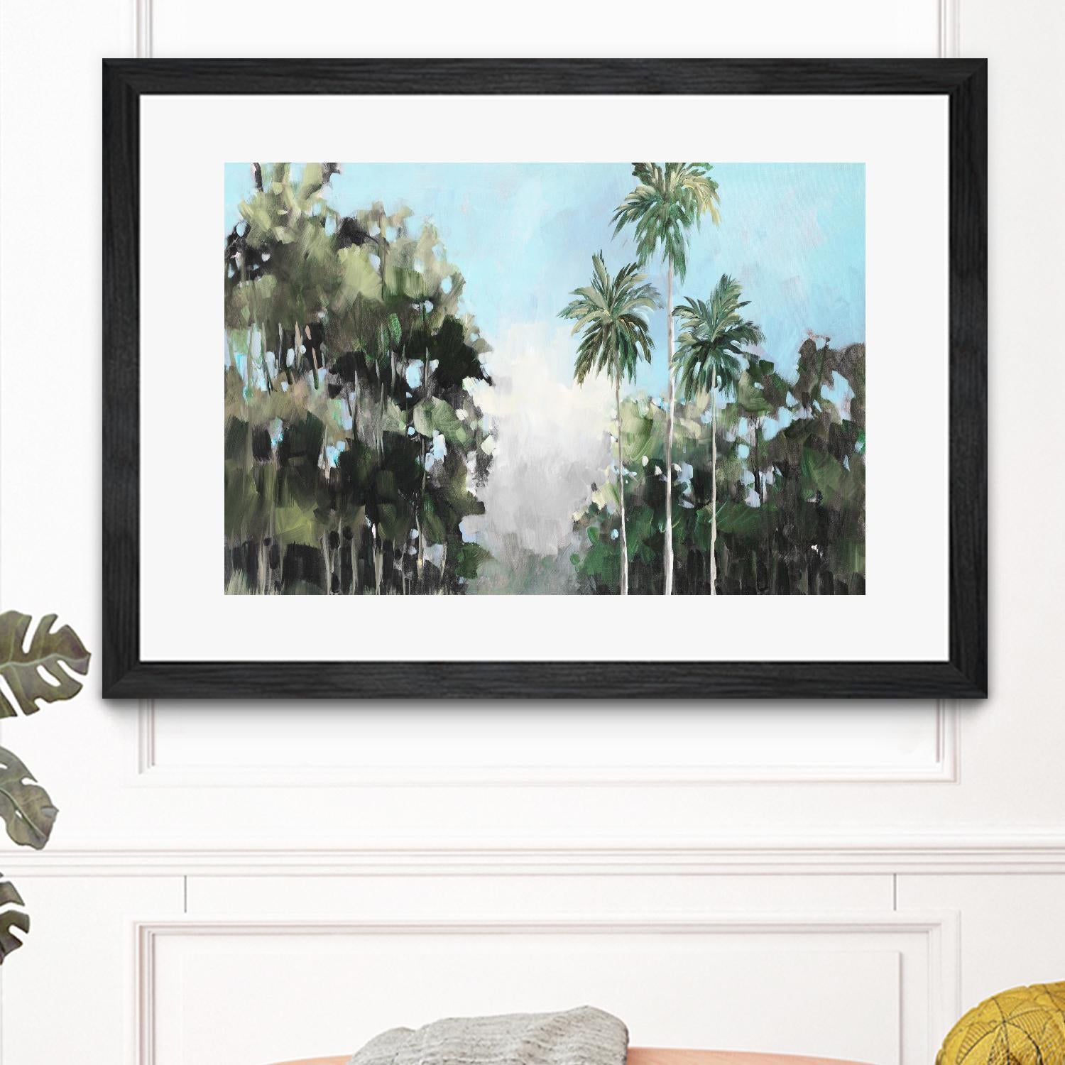 Palms On The Coast by Jane Slivka on GIANT ART - palms coastal