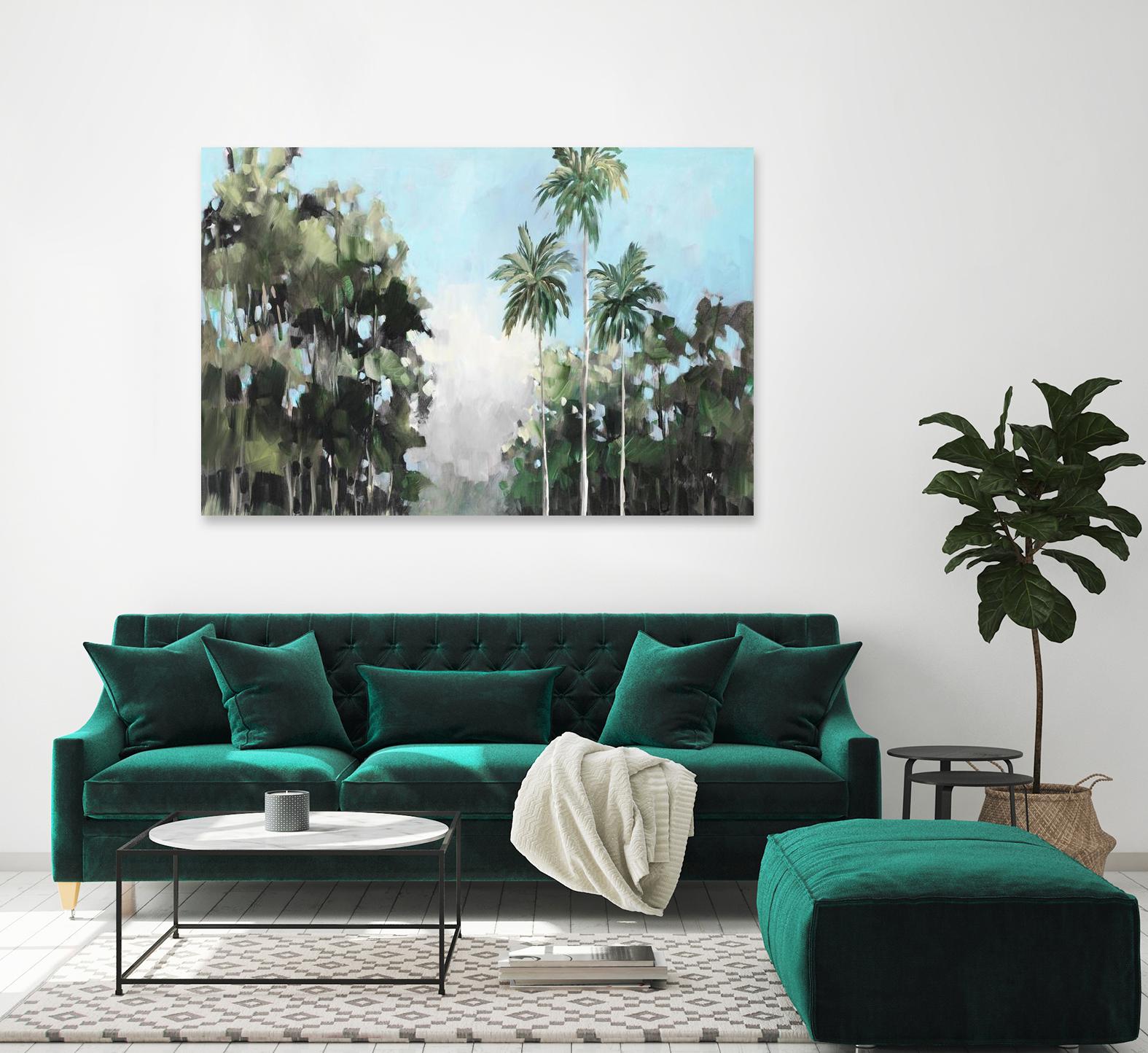 Palms On The Coast by Jane Slivka on GIANT ART - palms coastal
