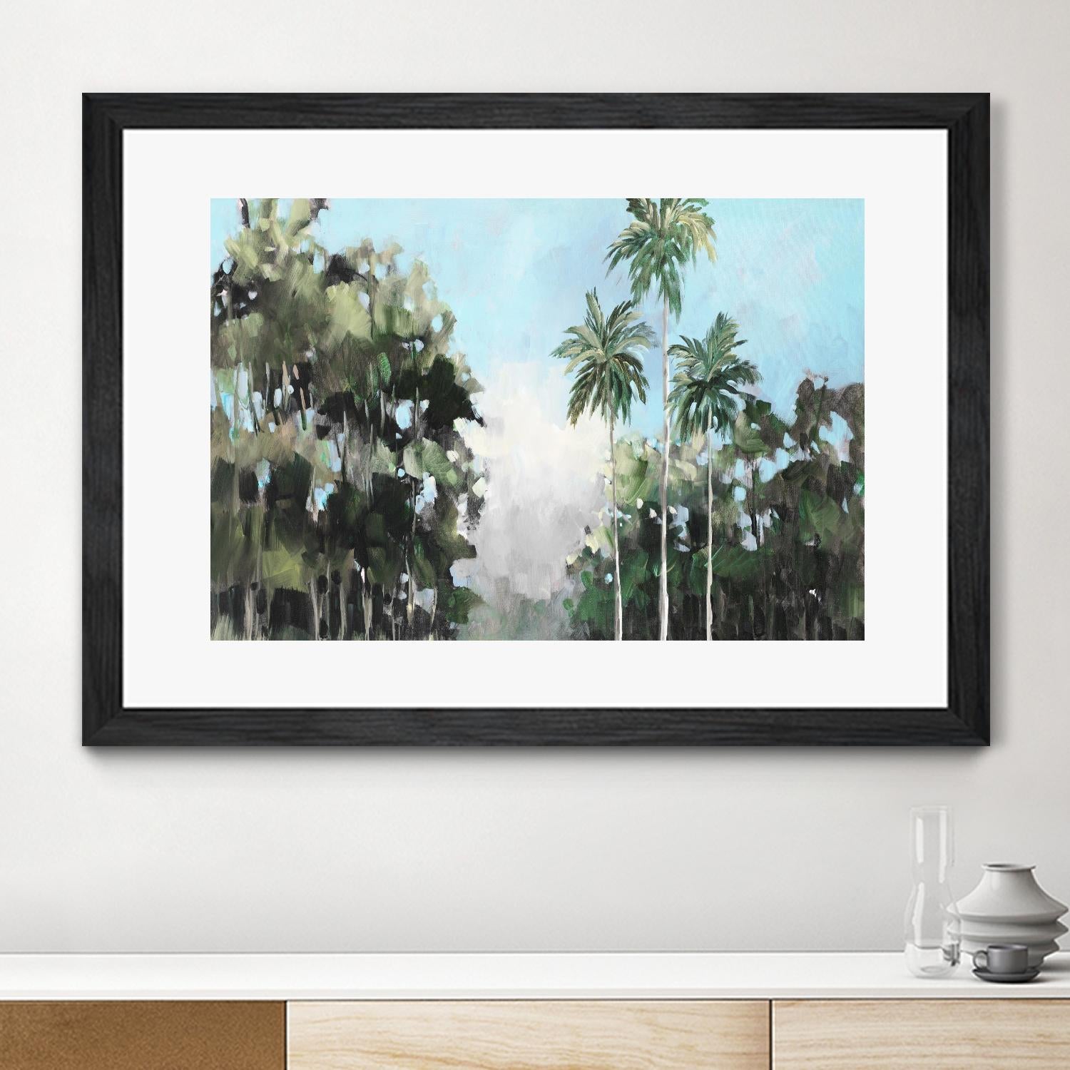 Palms On The Coast by Jane Slivka on GIANT ART - palms coastal