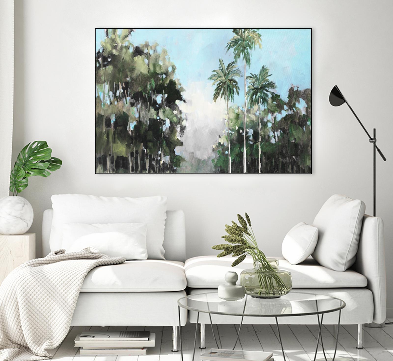 Palms On The Coast by Jane Slivka on GIANT ART - palms coastal