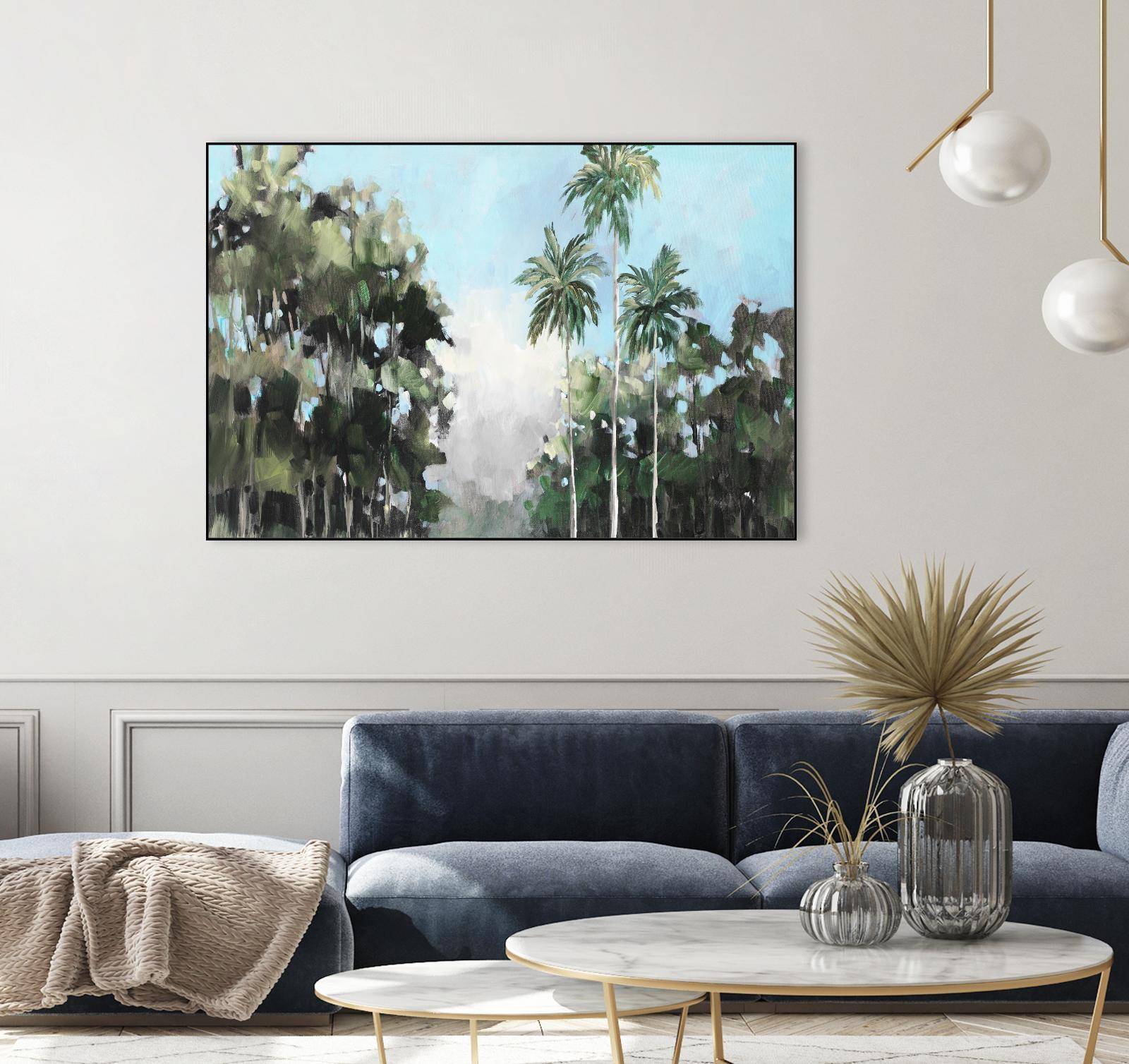 Palms On The Coast by Jane Slivka on GIANT ART - palms coastal