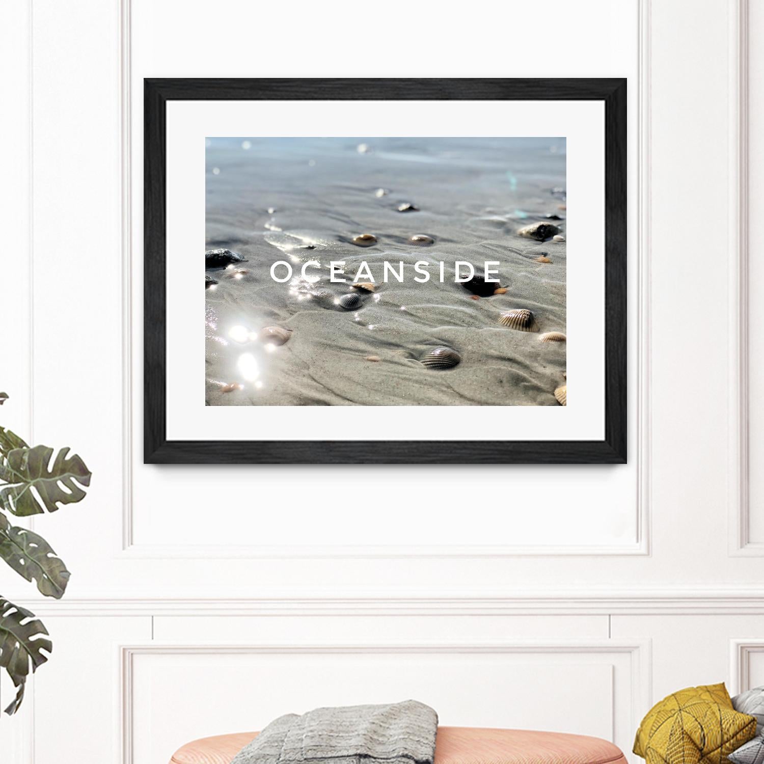 Oceanside by Acosta on GIANT ART - coastal typography