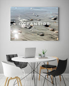 Oceanside by Acosta on GIANT ART - coastal typography