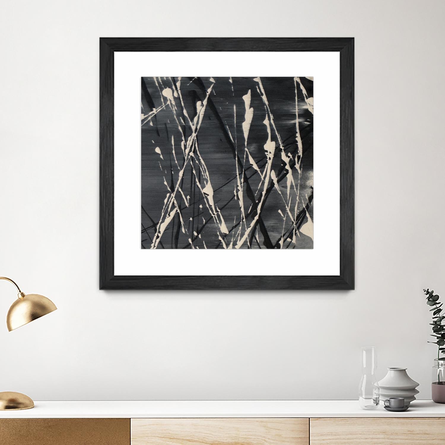 Dark Cloudy Mist II by Merri Pattinian on GIANT ART - abstract