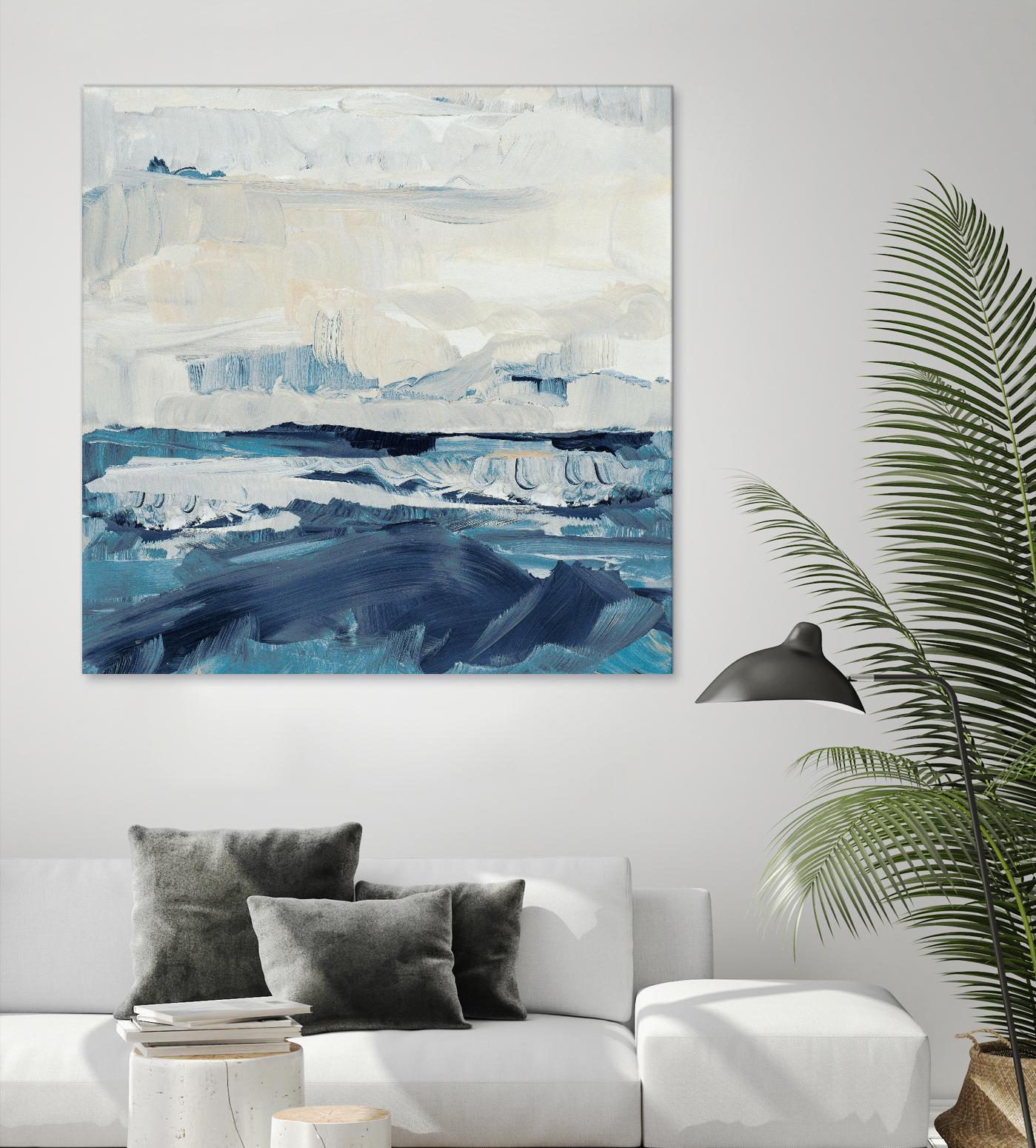 Freedom of the Blue Sea II by Lanie Loreth on GIANT ART - coastal abstract