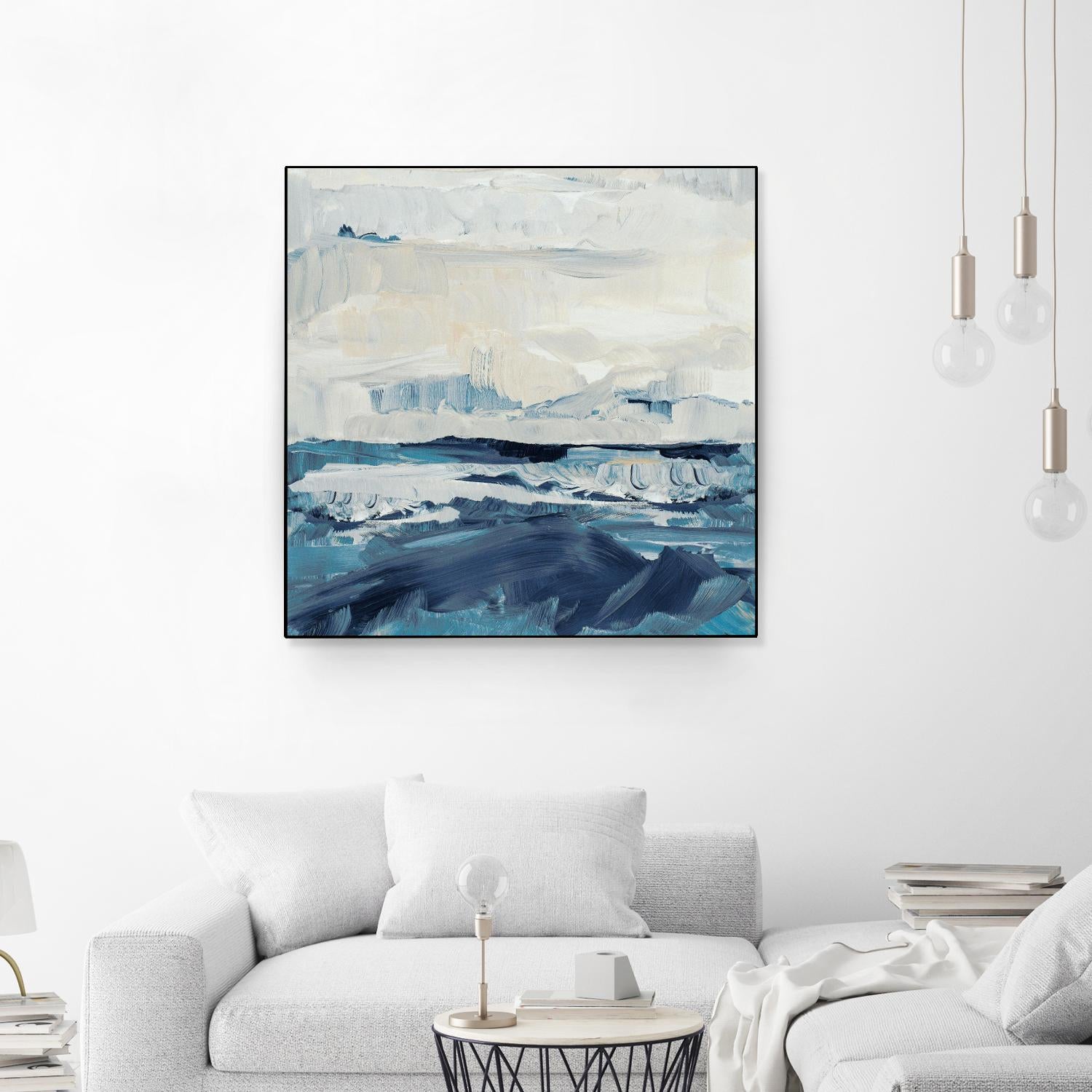 Freedom of the Blue Sea II by Lanie Loreth on GIANT ART - coastal abstract