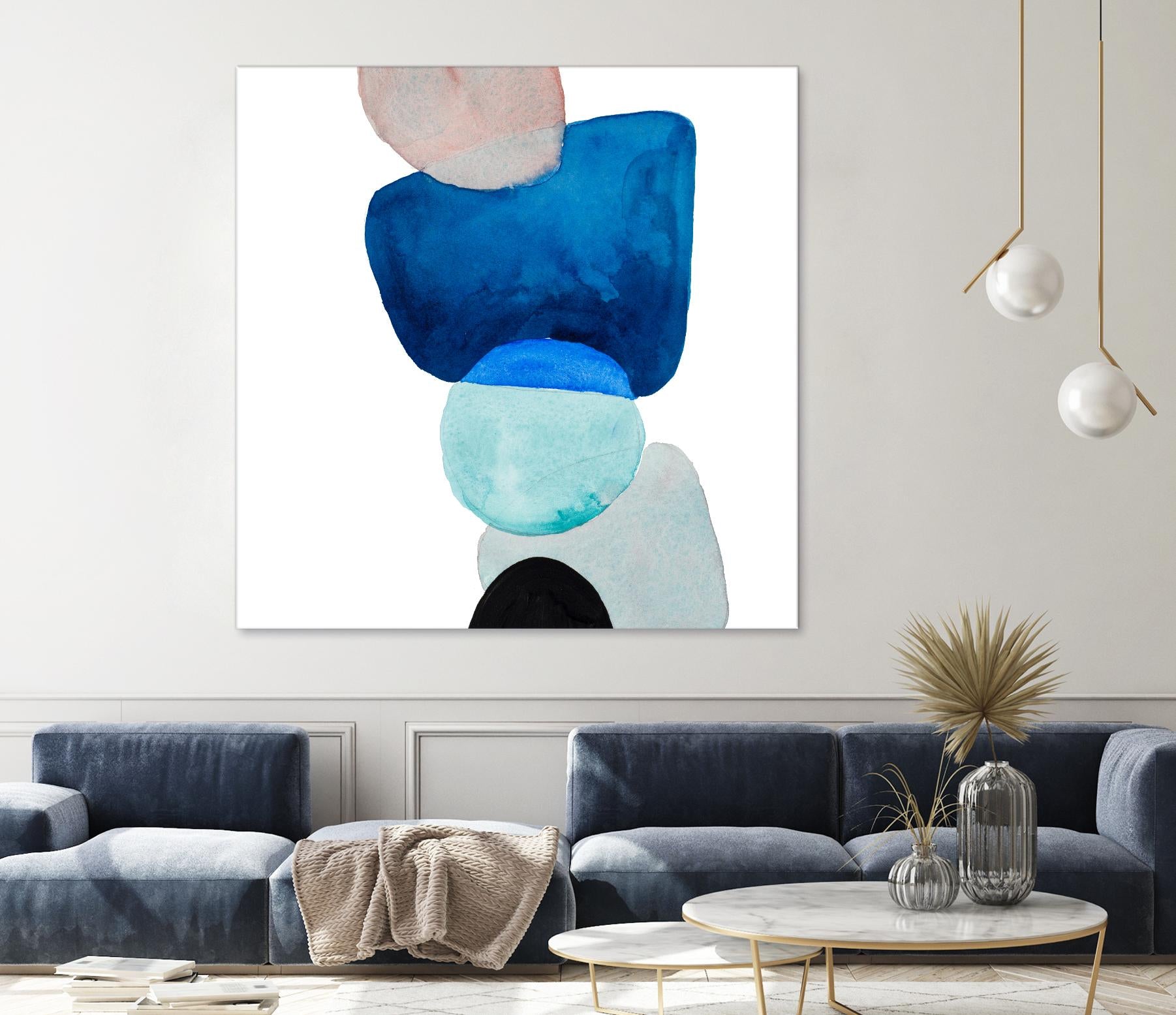 Head Over Heels Abstract I by Lanie Loreth on GIANT ART - multi Abstract